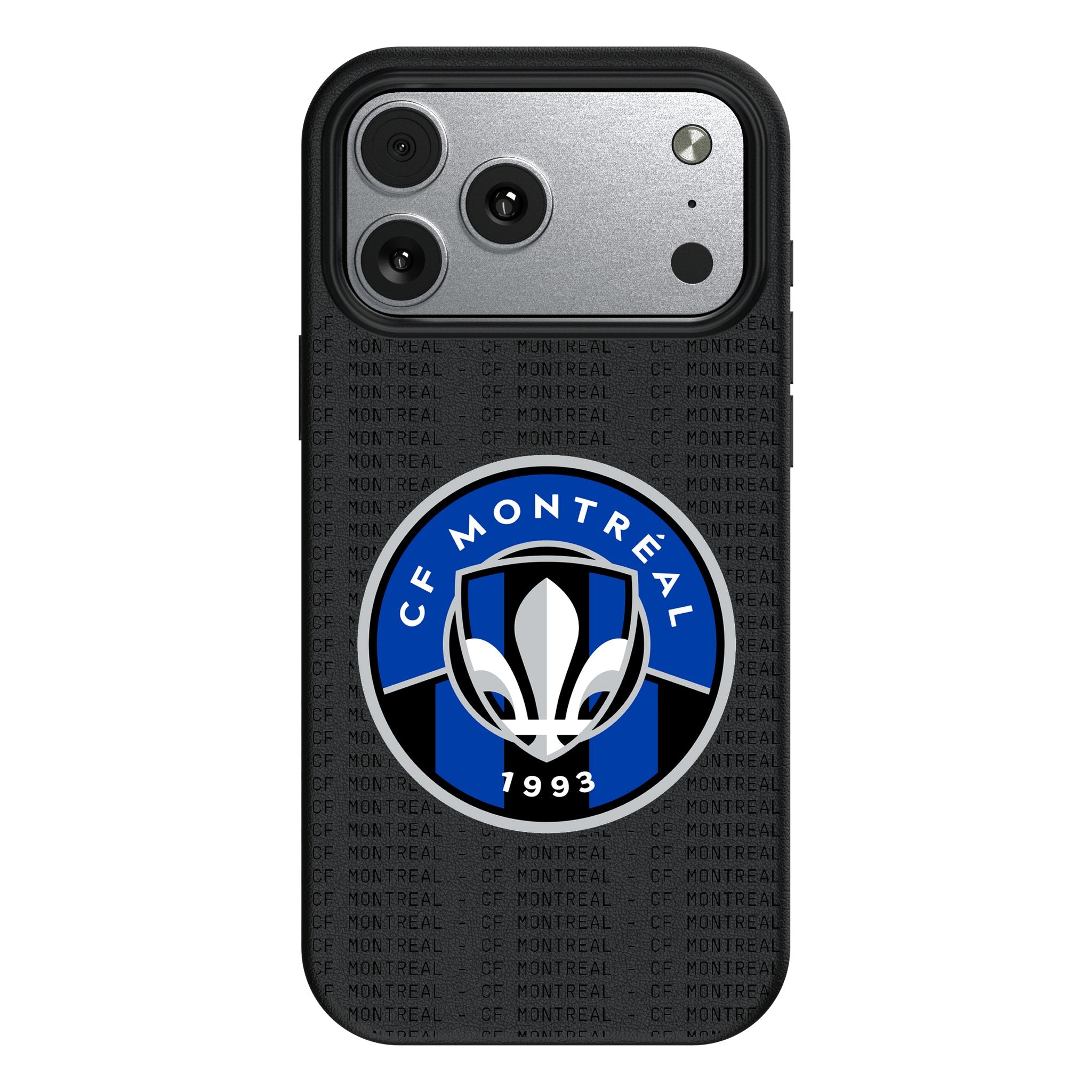 CF Montreal Text Backdrop MagSafe Compatible Phone Case for Apple iPhone 17 Series