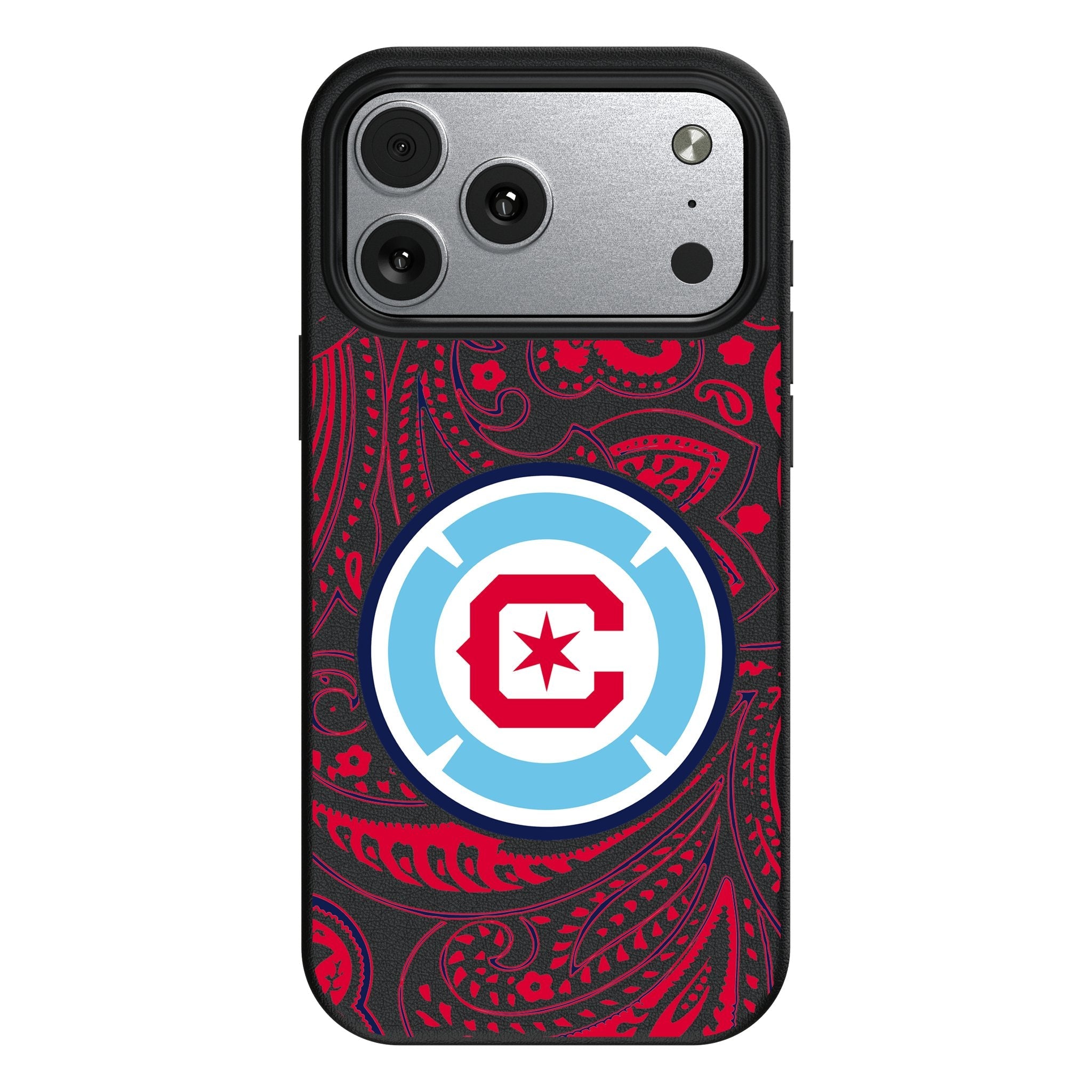 Chicago Fire Paisley MagSafe Compatible Phone Case for Apple iPhone 17 Series