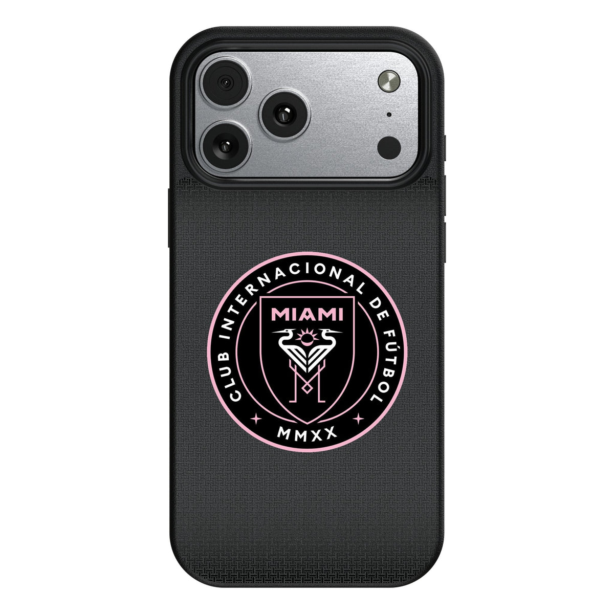 Inter Miami CF Linen MagSafe Compatible Phone Case for Apple iPhone 17 Series 1