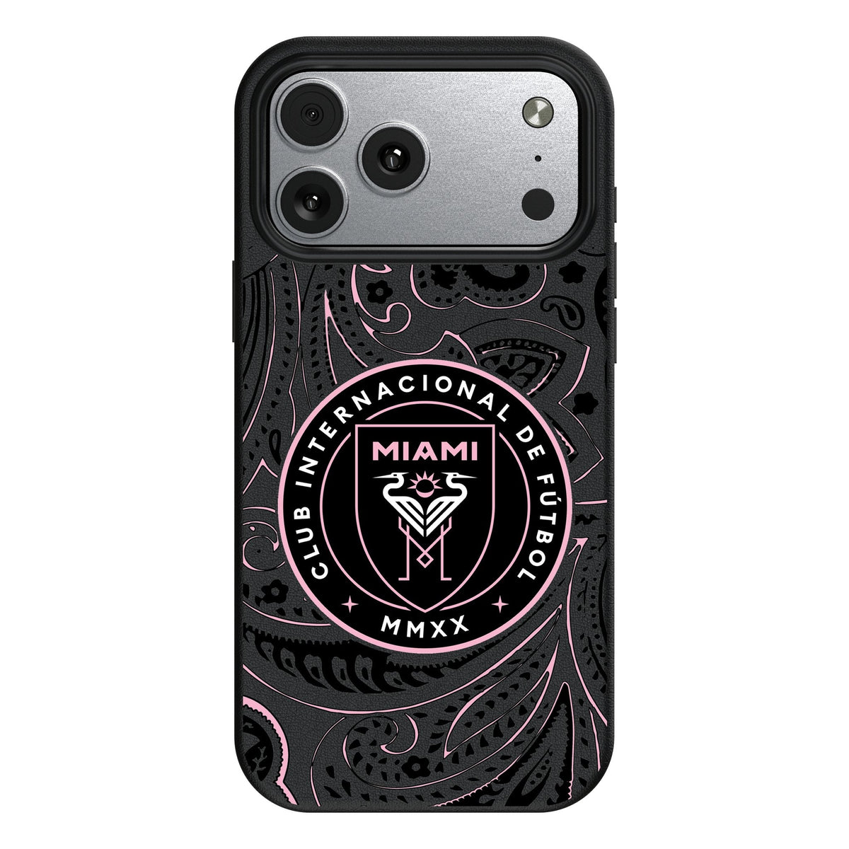 Inter Miami CF Paisley MagSafe Compatible Phone Case for Apple iPhone 17 Series 1