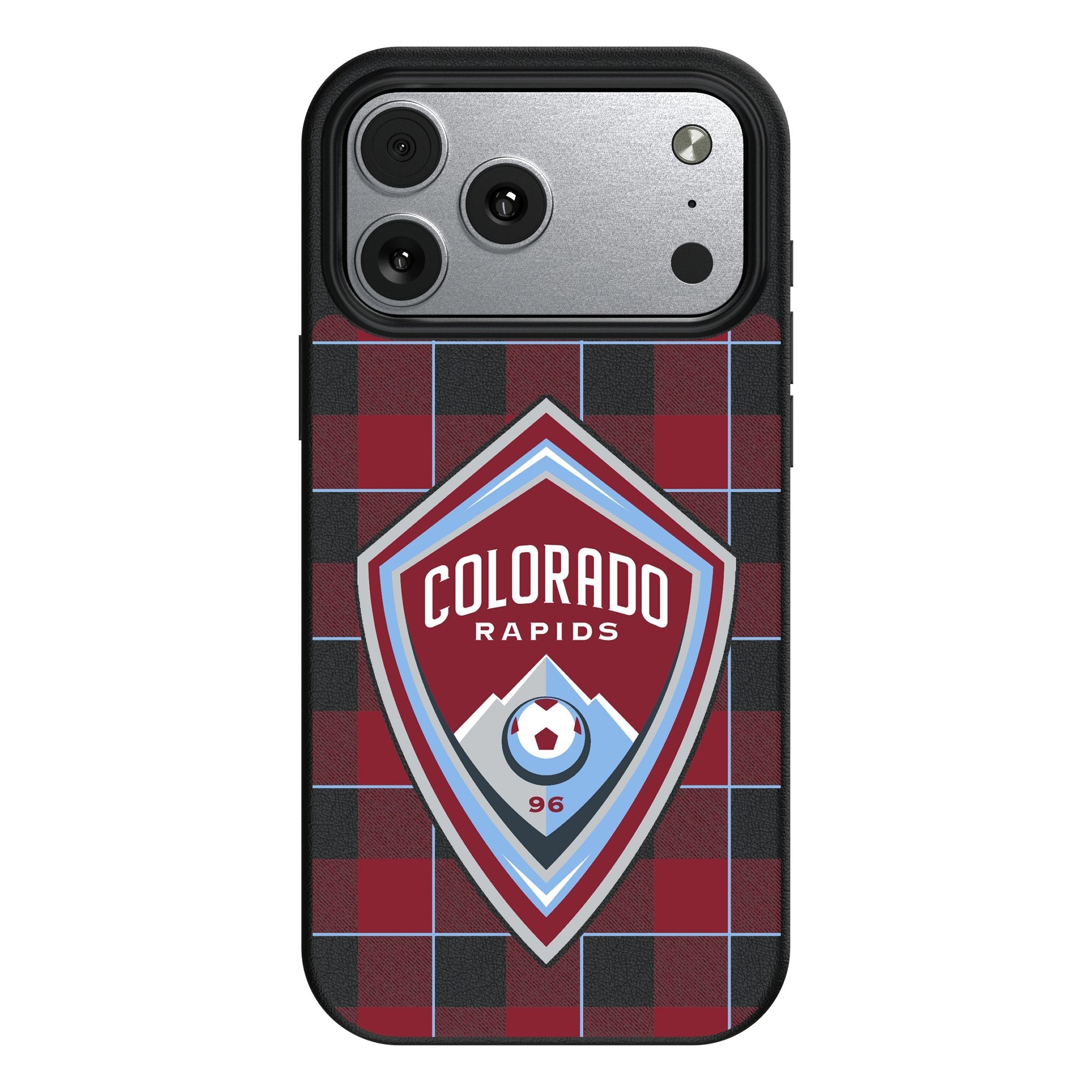 Colorado Rapids Plaid MagSafe Compatible Phone Case for Apple iPhone 17 Series