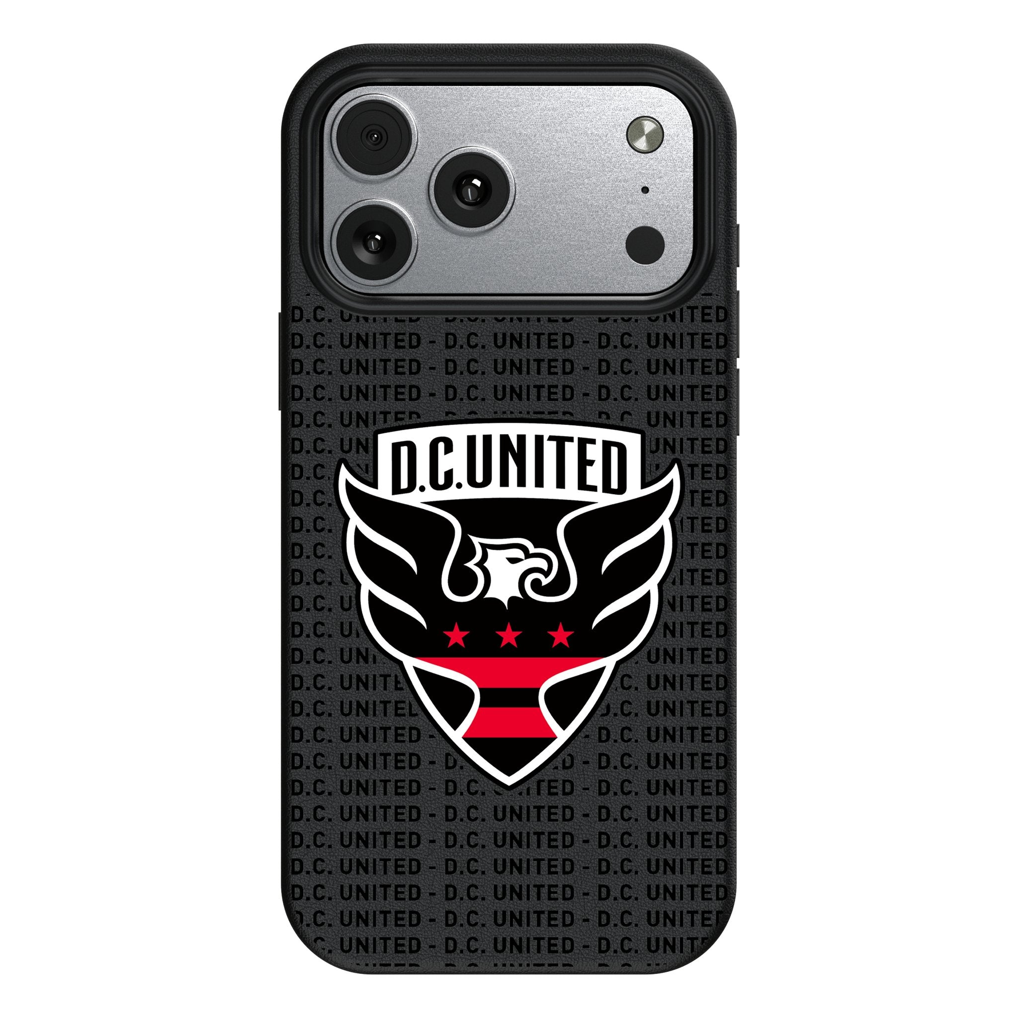 DC United Text Backdrop MagSafe Compatible Phone Case for Apple iPhone 17 Series