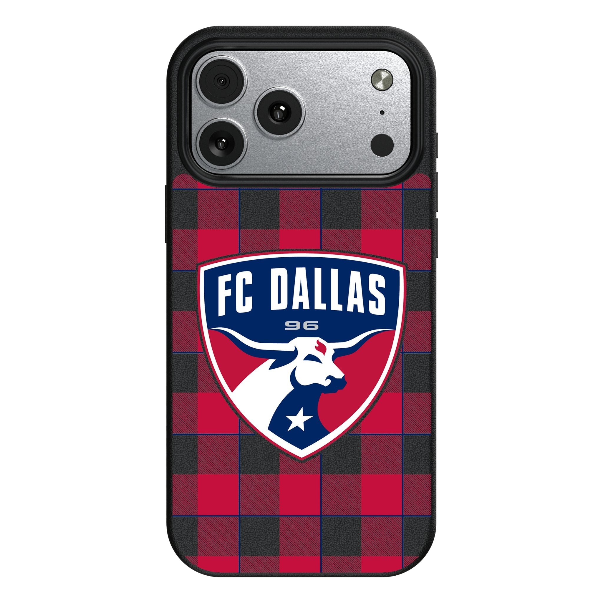 FC Dallas Plaid MagSafe Compatible Phone Case for Apple iPhone 17 Series 1