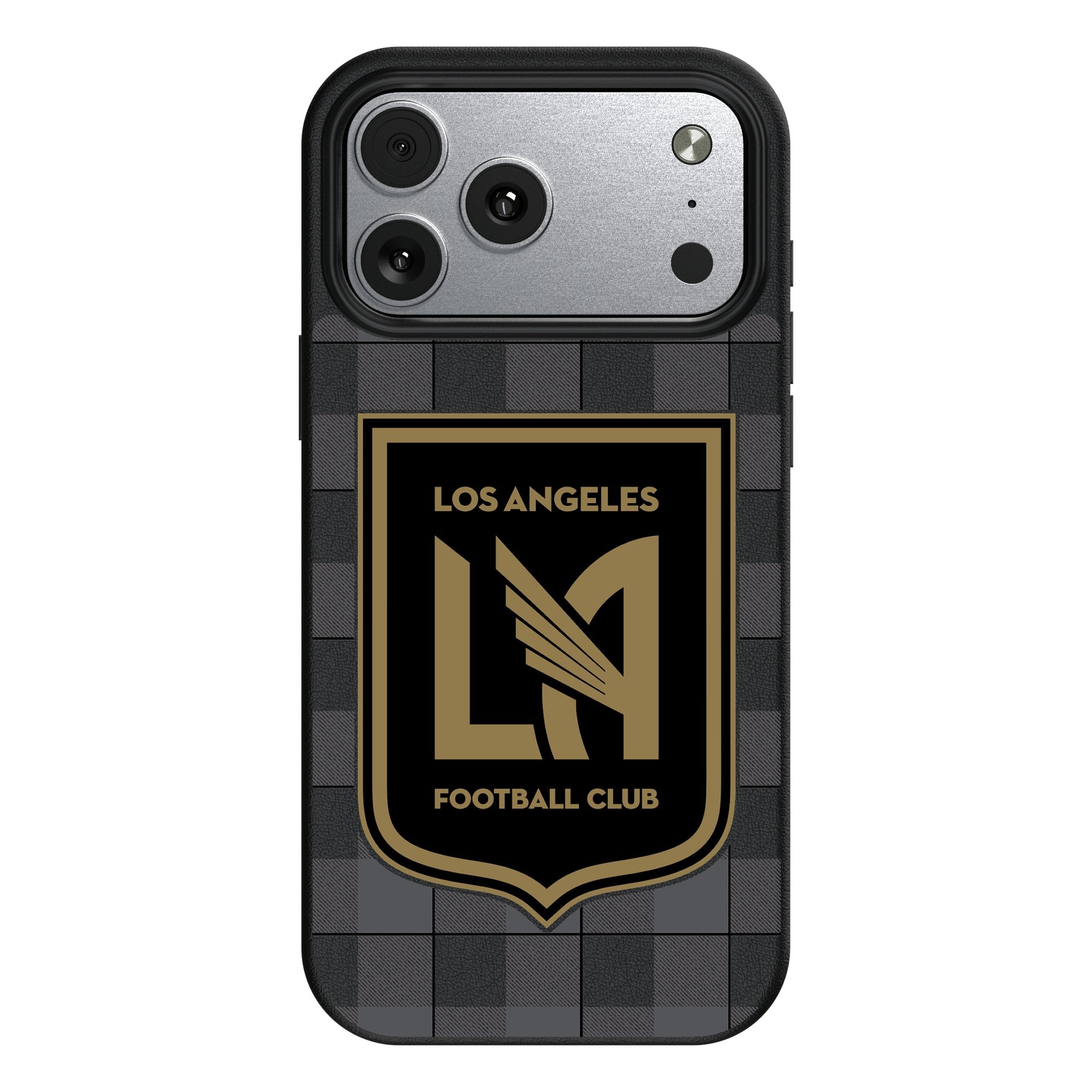 Los Angeles Football Club Plaid MagSafe Compatible Phone Case for Apple iPhone 17 Series
