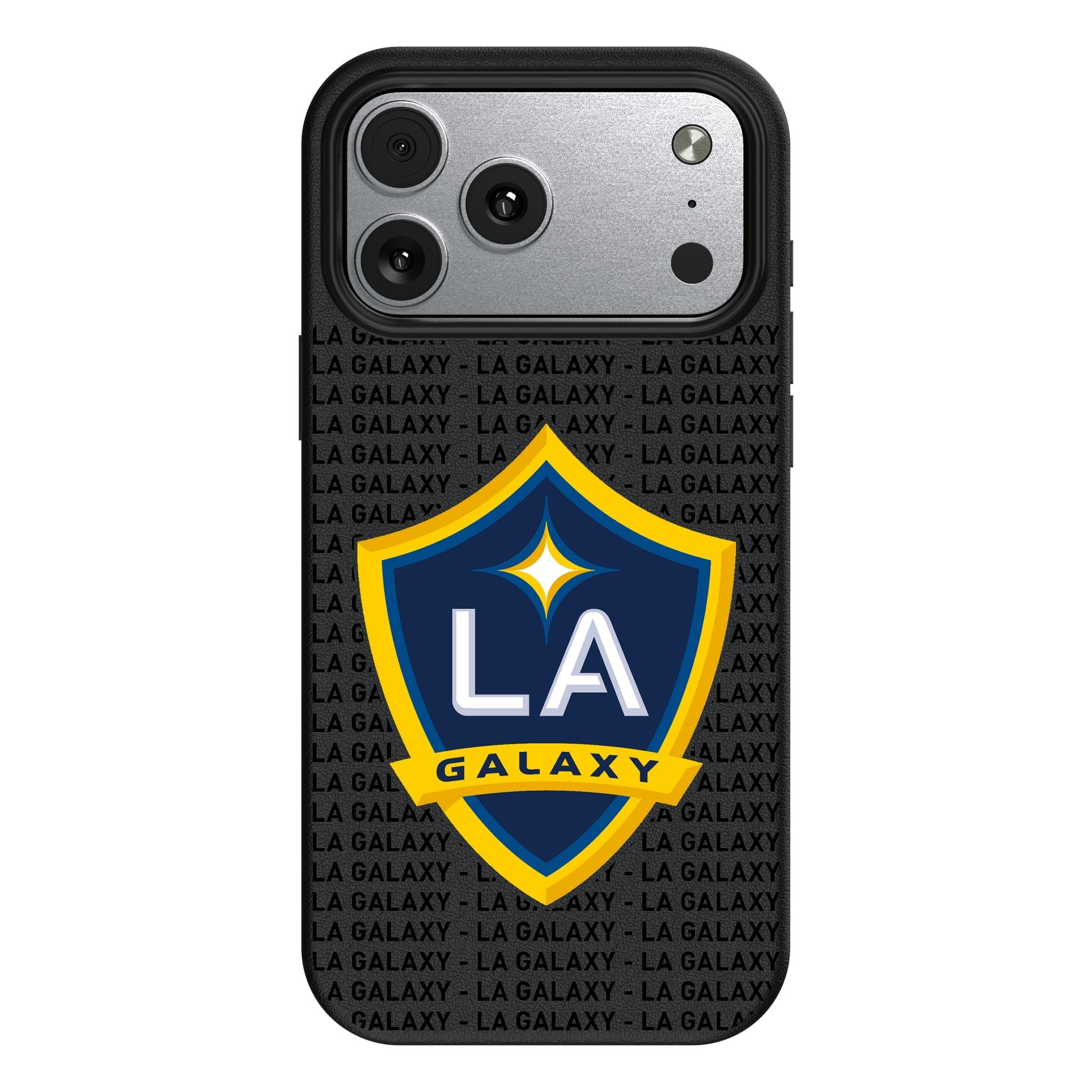 LA Galaxy Text Backdrop MagSafe Compatible Phone Case for Apple iPhone 17 Series