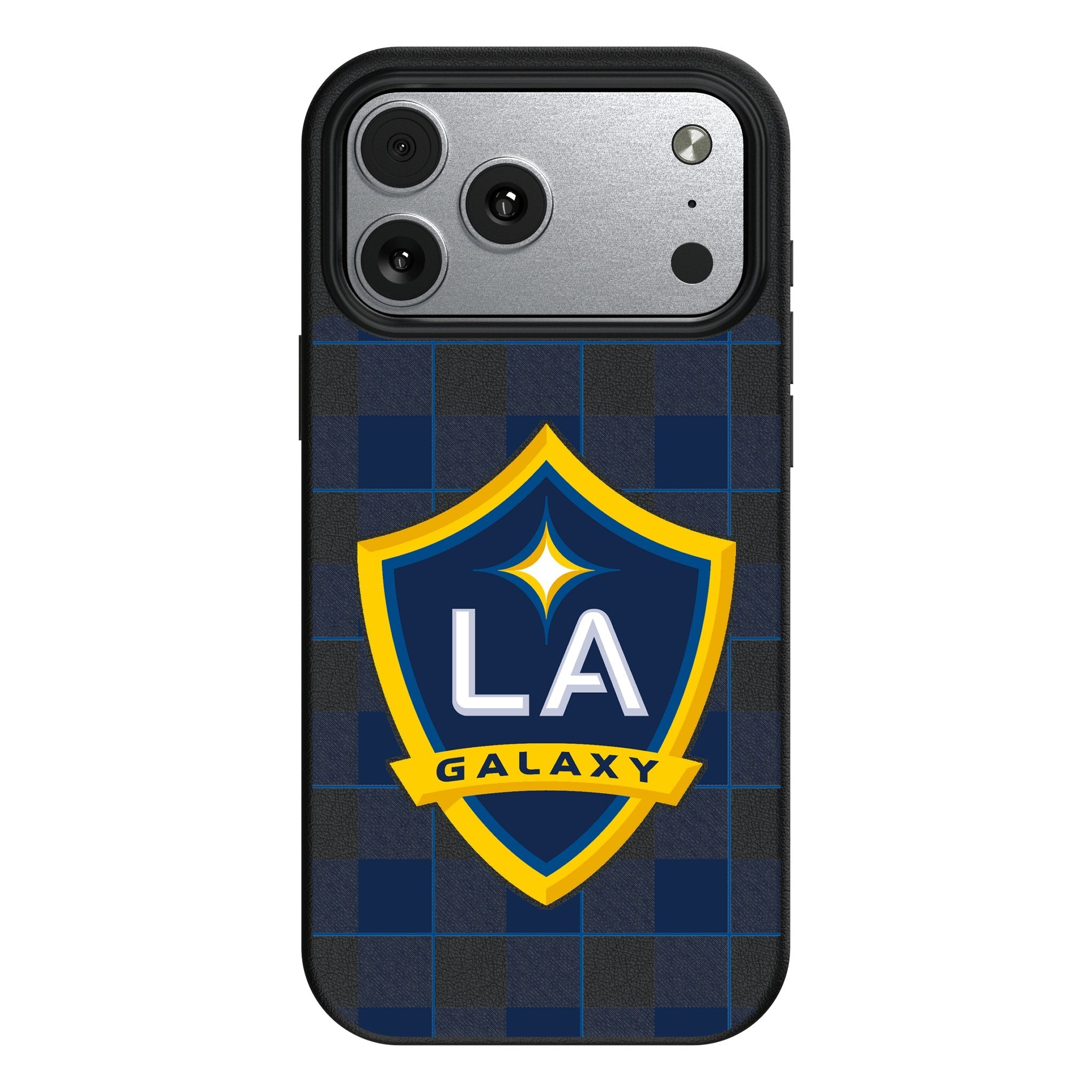 LA Galaxy Plaid MagSafe Compatible Phone Case for Apple iPhone 17 Series
