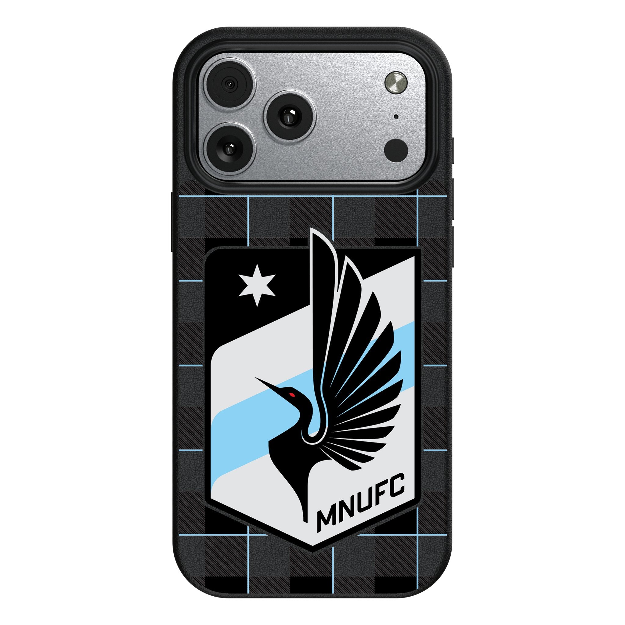Minnesota United FC Plaid MagSafe Compatible Phone Case for Apple iPhone 17 Series