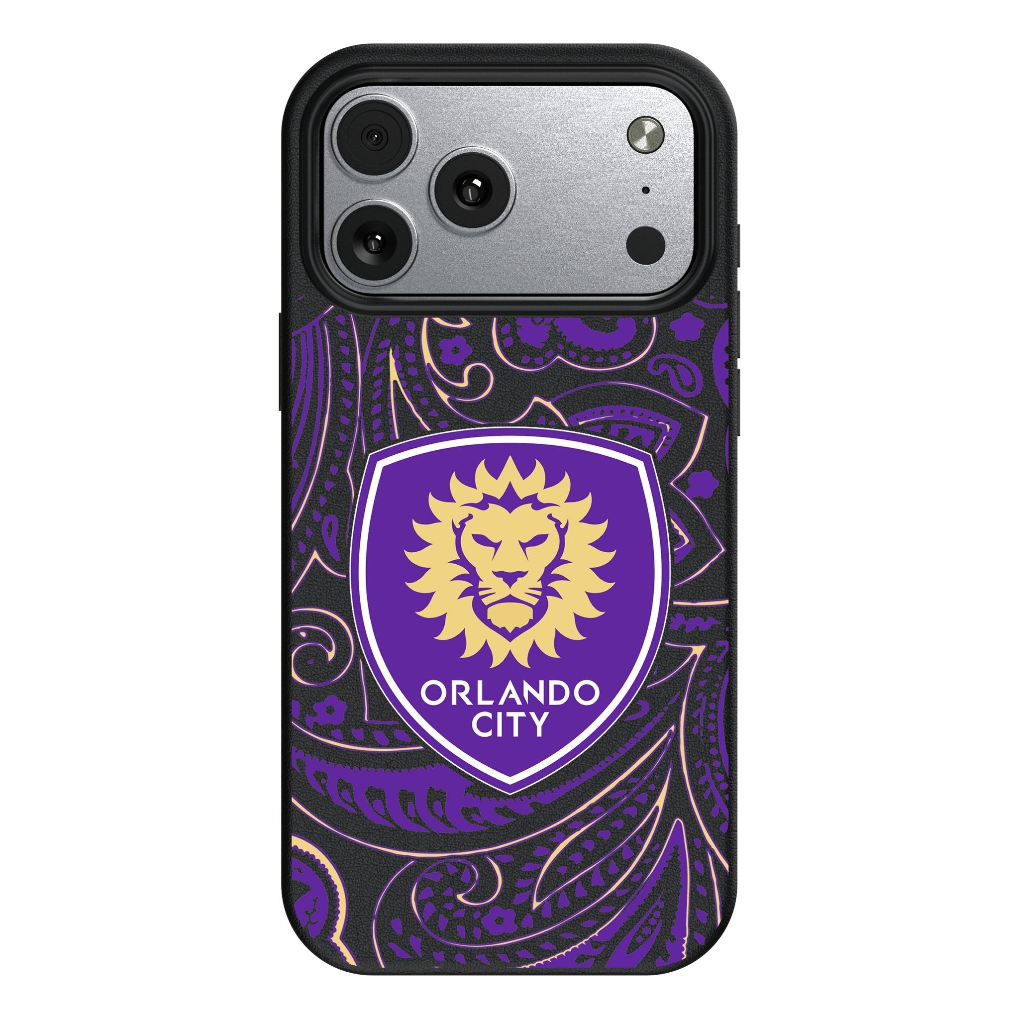 Orlando City Soccer Club Paisley MagSafe Compatible Phone Case for Apple iPhone 17 Series