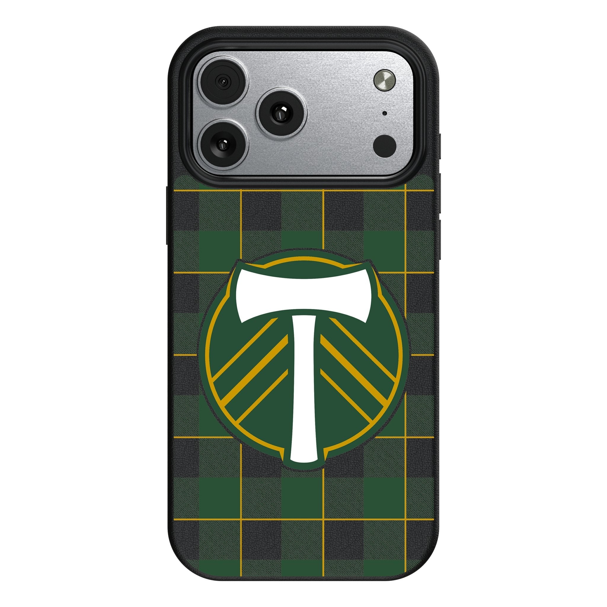 Portland Timbers Plaid MagSafe Compatible Phone Case for Apple iPhone 17 Series