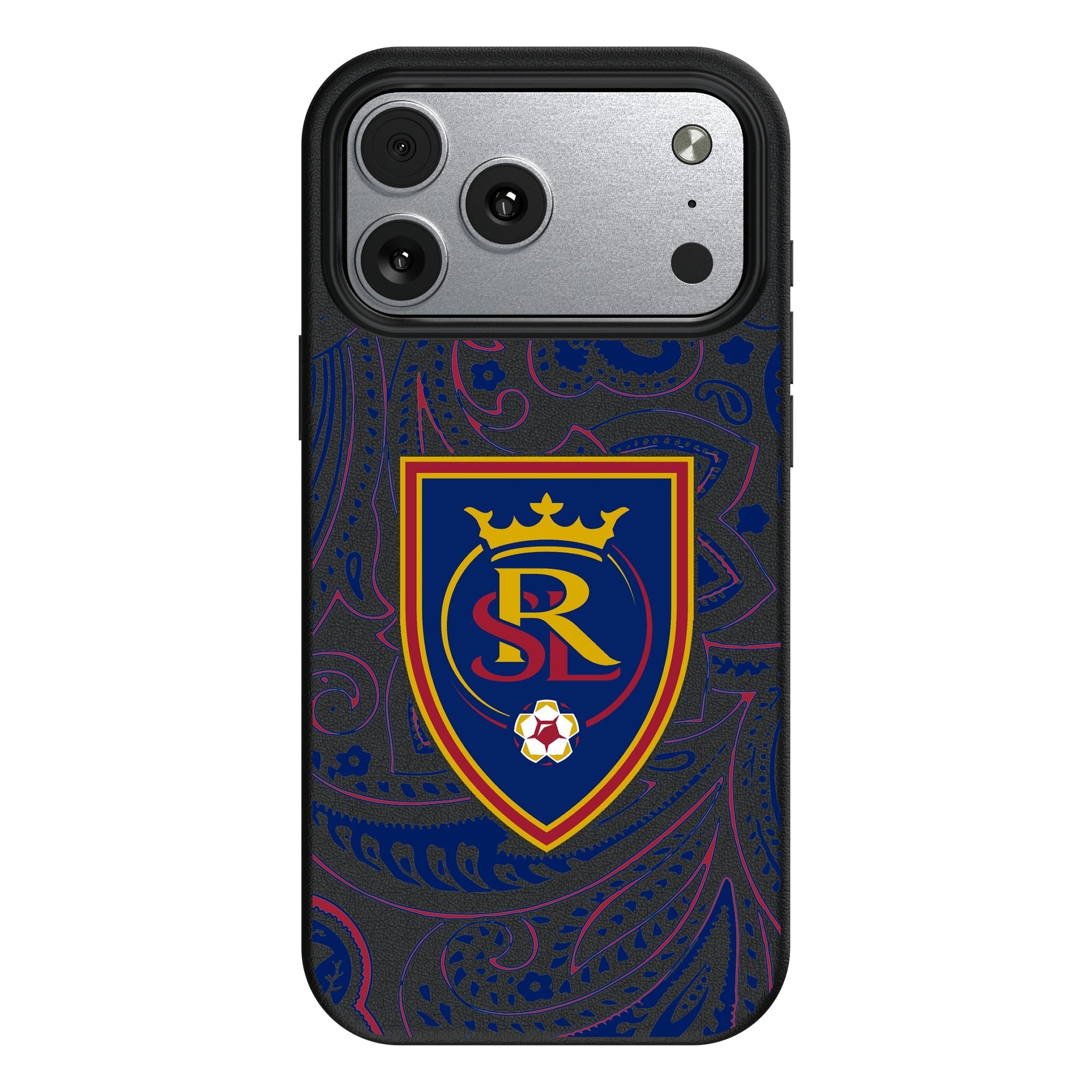 Real Salt Lake Paisley MagSafe Compatible Phone Case for Apple iPhone 17 Series 1