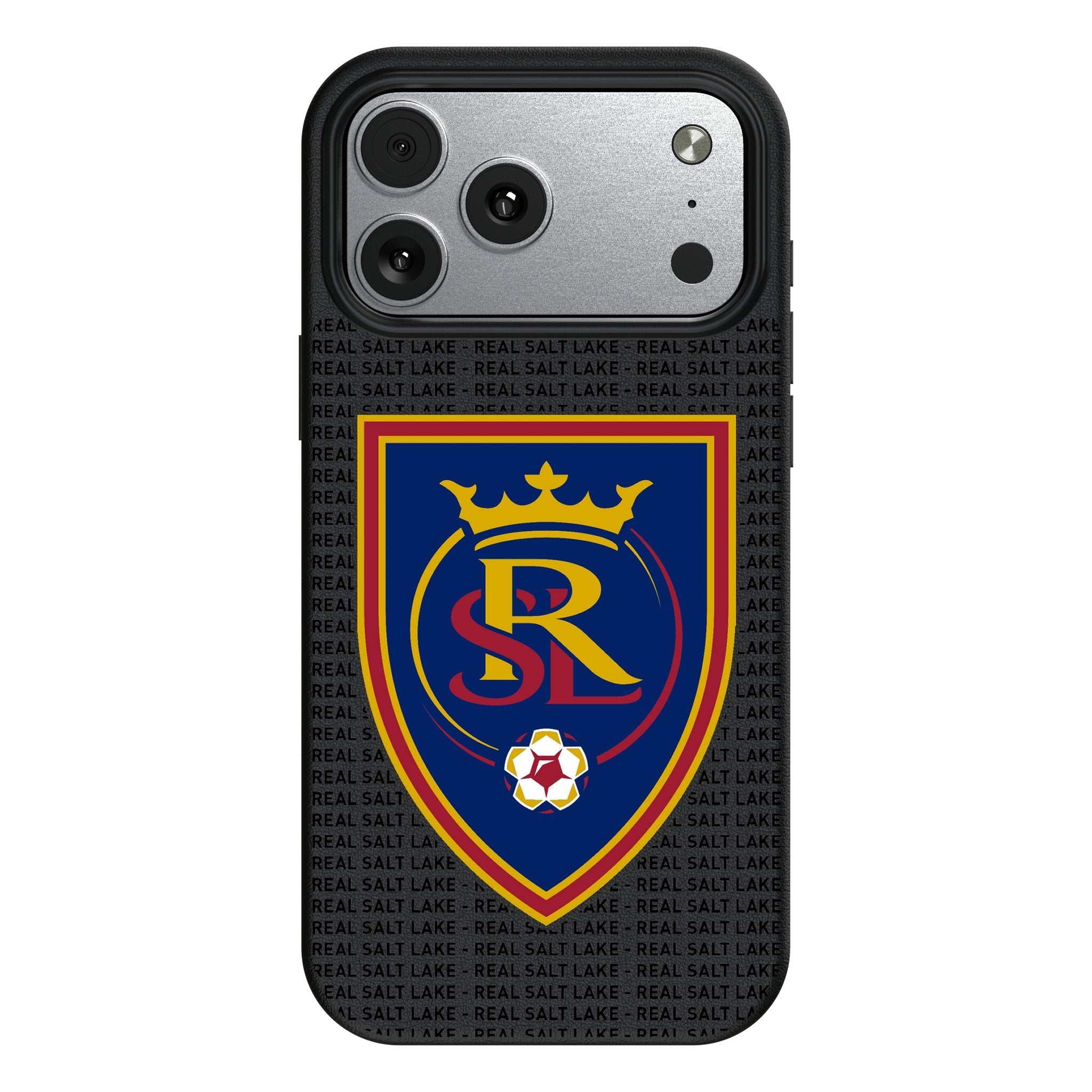 Real Salt Lake Text Backdrop MagSafe Compatible Phone Case for Apple iPhone 17 Series 1