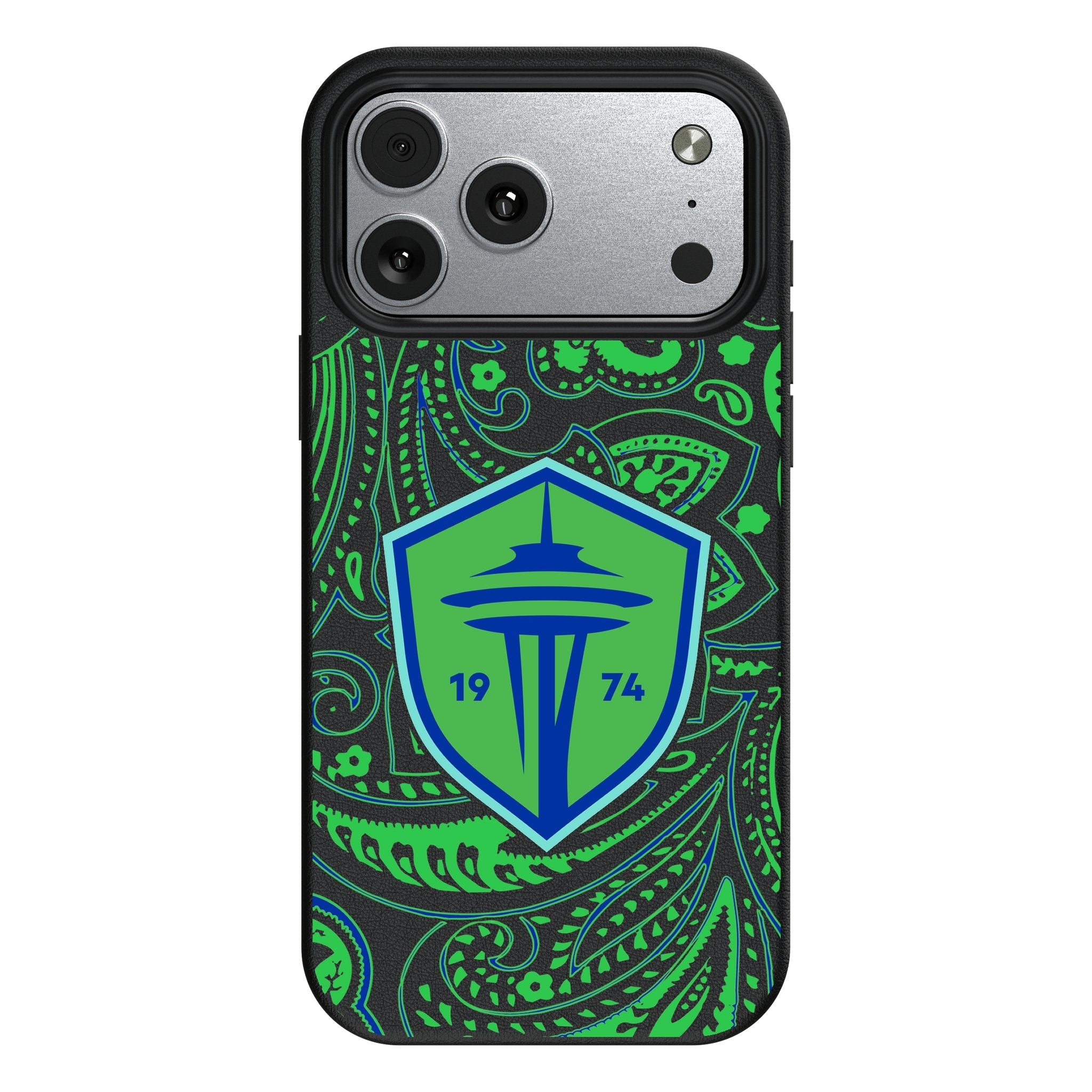 Seattle Sounders FC Paisley MagSafe Compatible Phone Case for Apple iPhone 17 Series 1