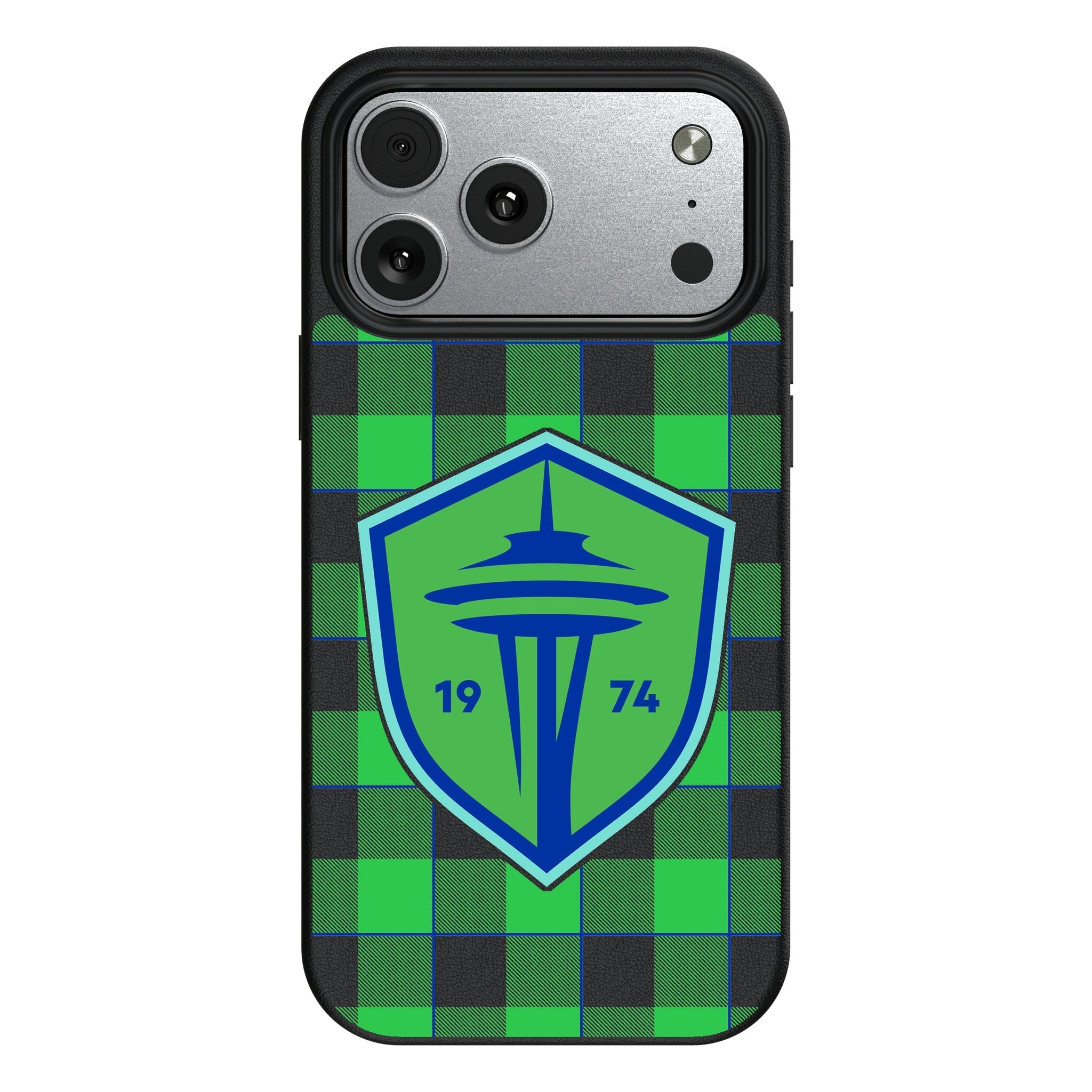 Seattle Sounders FC Plaid MagSafe Compatible Phone Case for Apple iPhone 17 Series 1