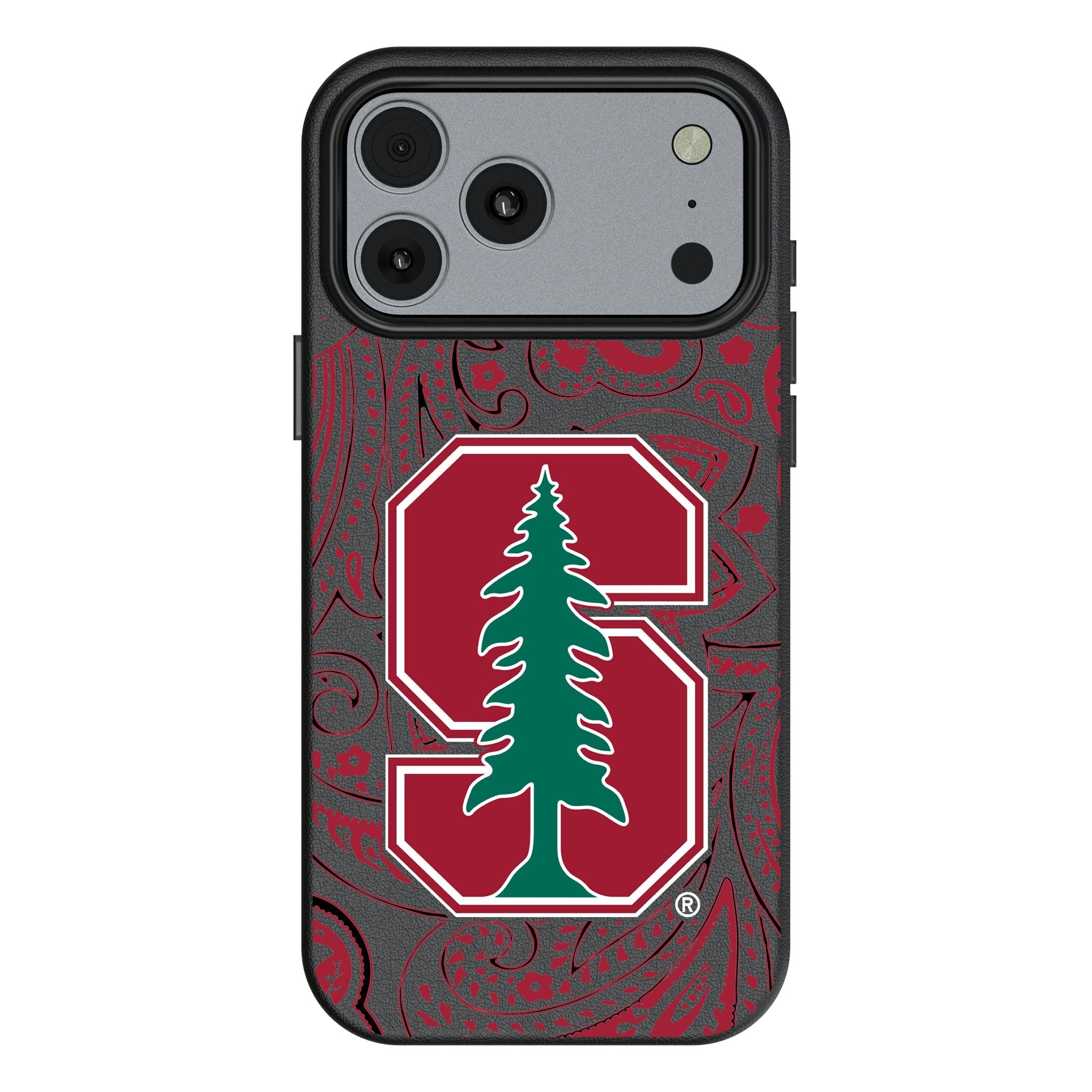 Stanford University Cardinal Paisley MagSafe Compatible Phone Case for Apple iPhone 17 Series