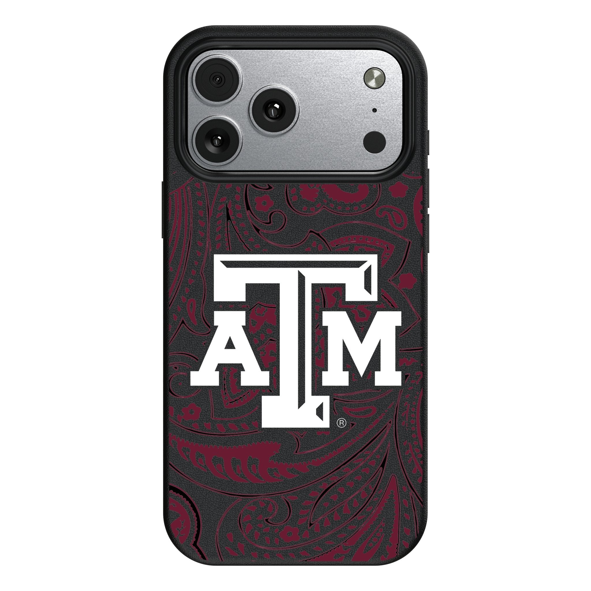 Texas A&M University Aggies Paisley MagSafe Compatible Phone Case for Apple iPhone 17 Series