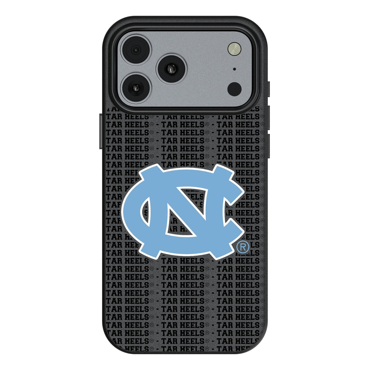University of North Carolina Tar Heels Text Backdrop MagSafe Compatible Phone Case for Apple iPhone 17 Series 1