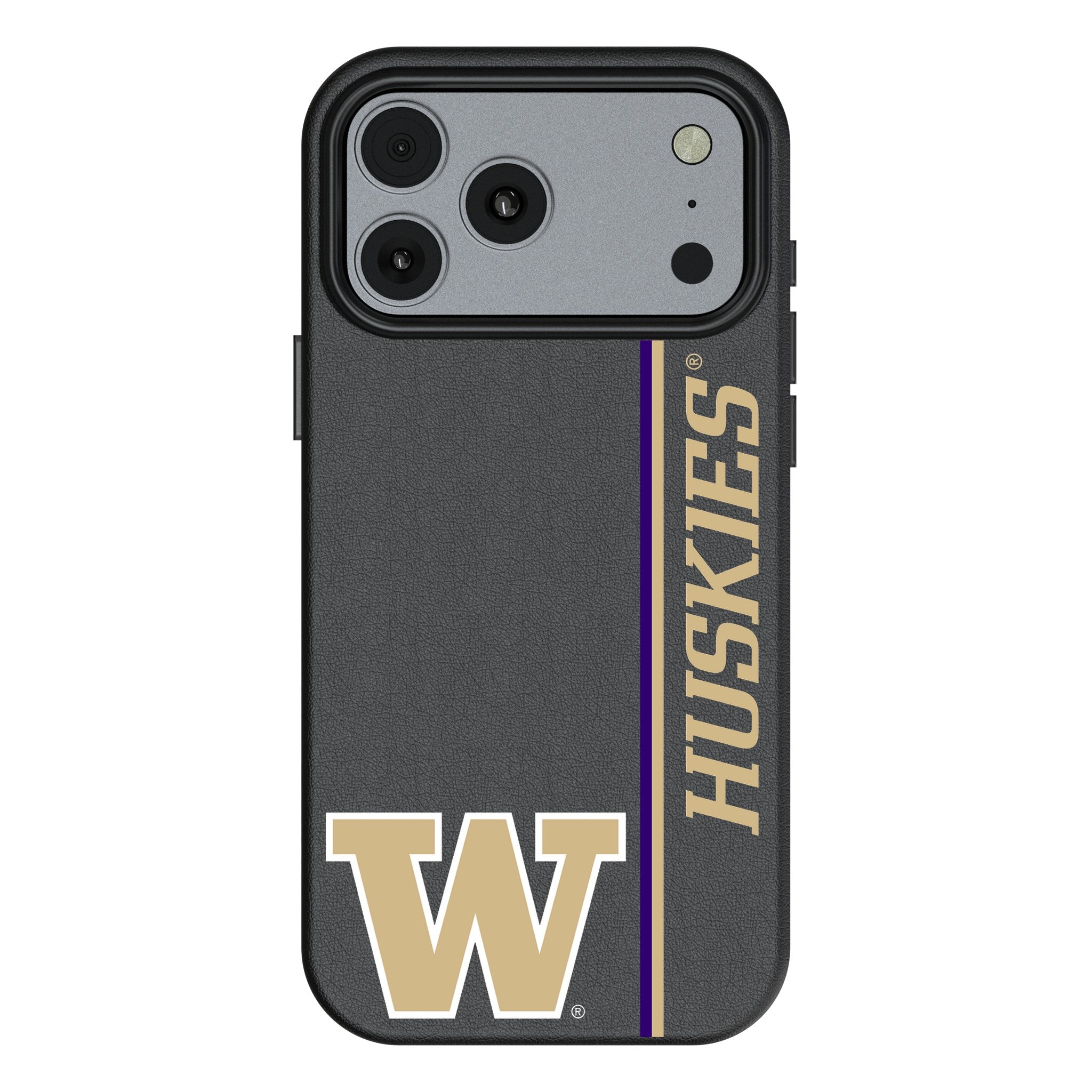 University of Washington Huskies Sidebar MagSafe Compatible Phone Case for Apple iPhone 17 Series 1