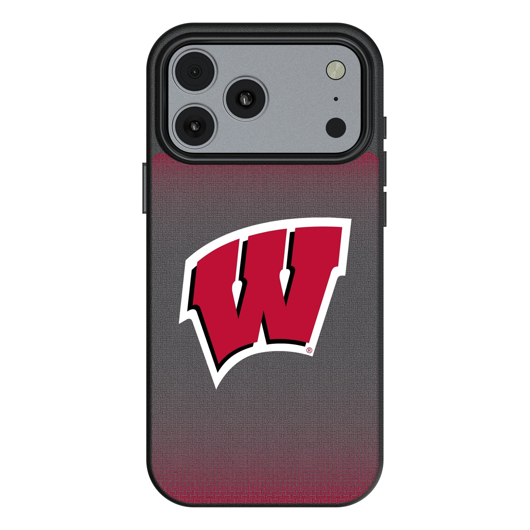 University of Wisconsin Badgers Linen MagSafe Compatible Phone Case for Apple iPhone 17 Series 1