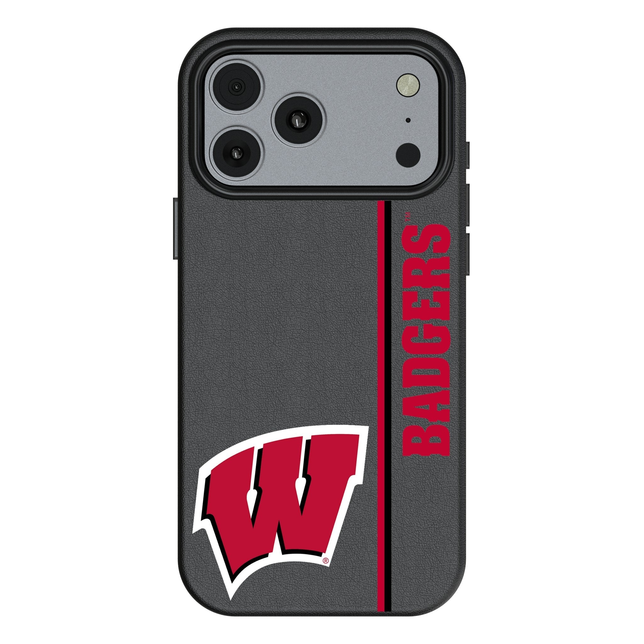 University of Wisconsin Badgers Sidebar MagSafe Compatible Phone Case for Apple iPhone 17 Series 1