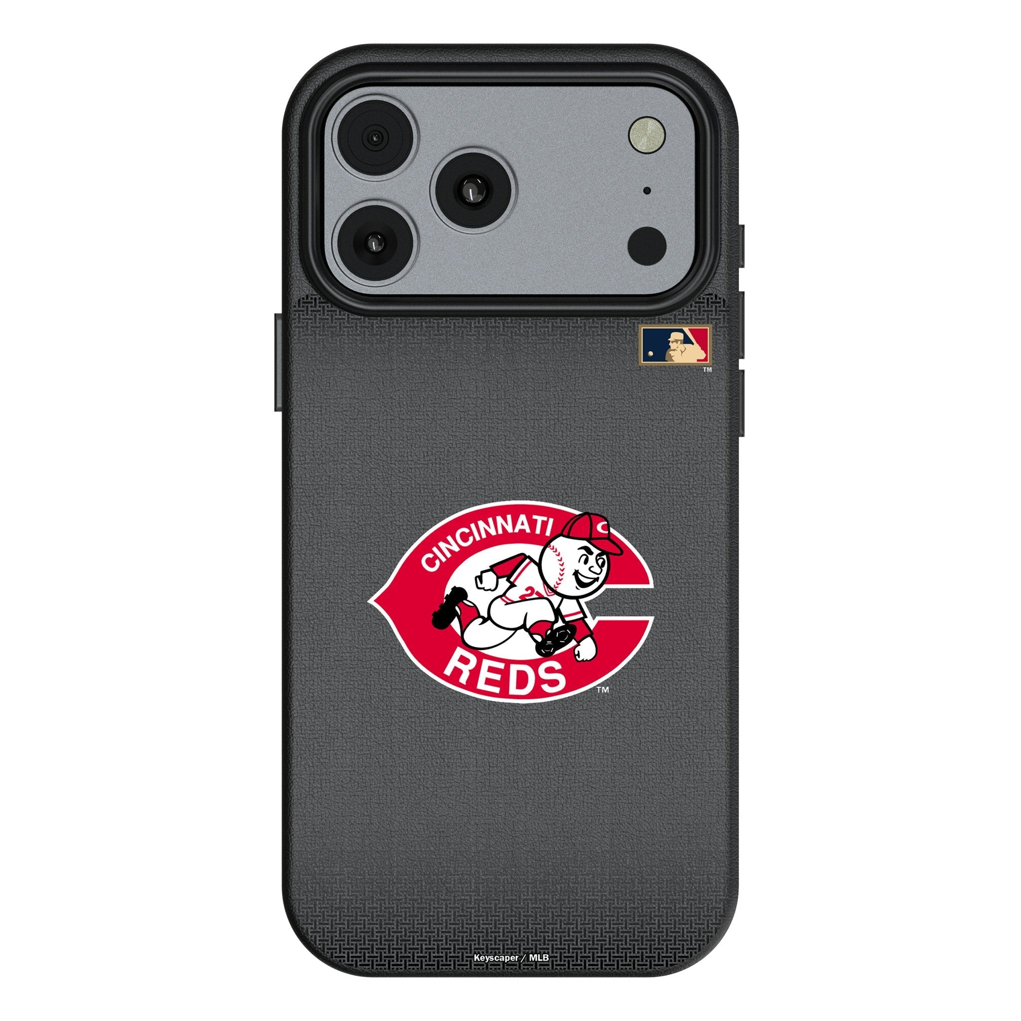 Cincinnati Reds 1974-1992 - Cooperstown Collection Linen MagSafe Compatible Phone Case for Apple iPhone 17 Series