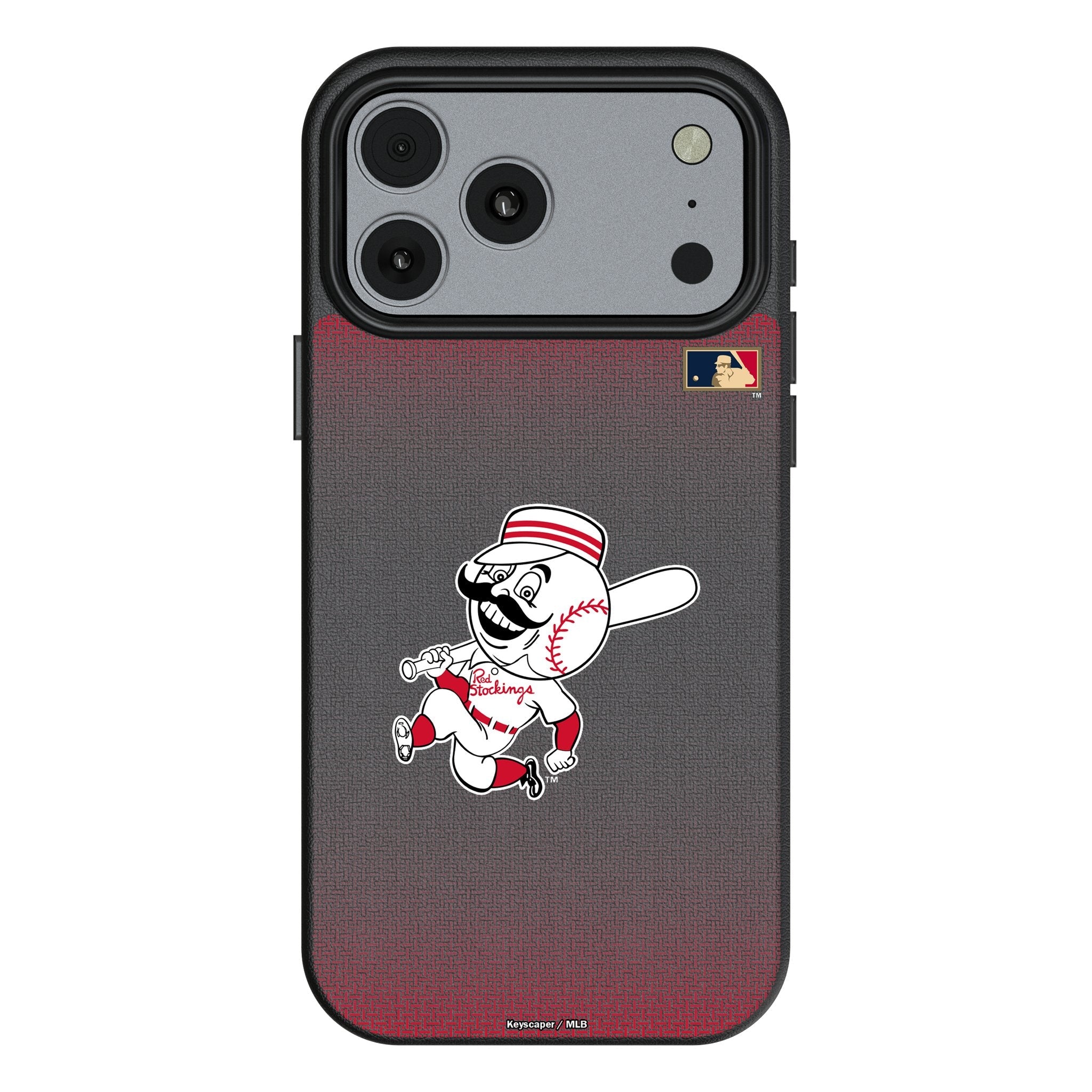 Cincinnati Reds 1953-1967 - Cooperstown Collection Linen MagSafe Compatible Phone Case for Apple iPhone 17 Series 1