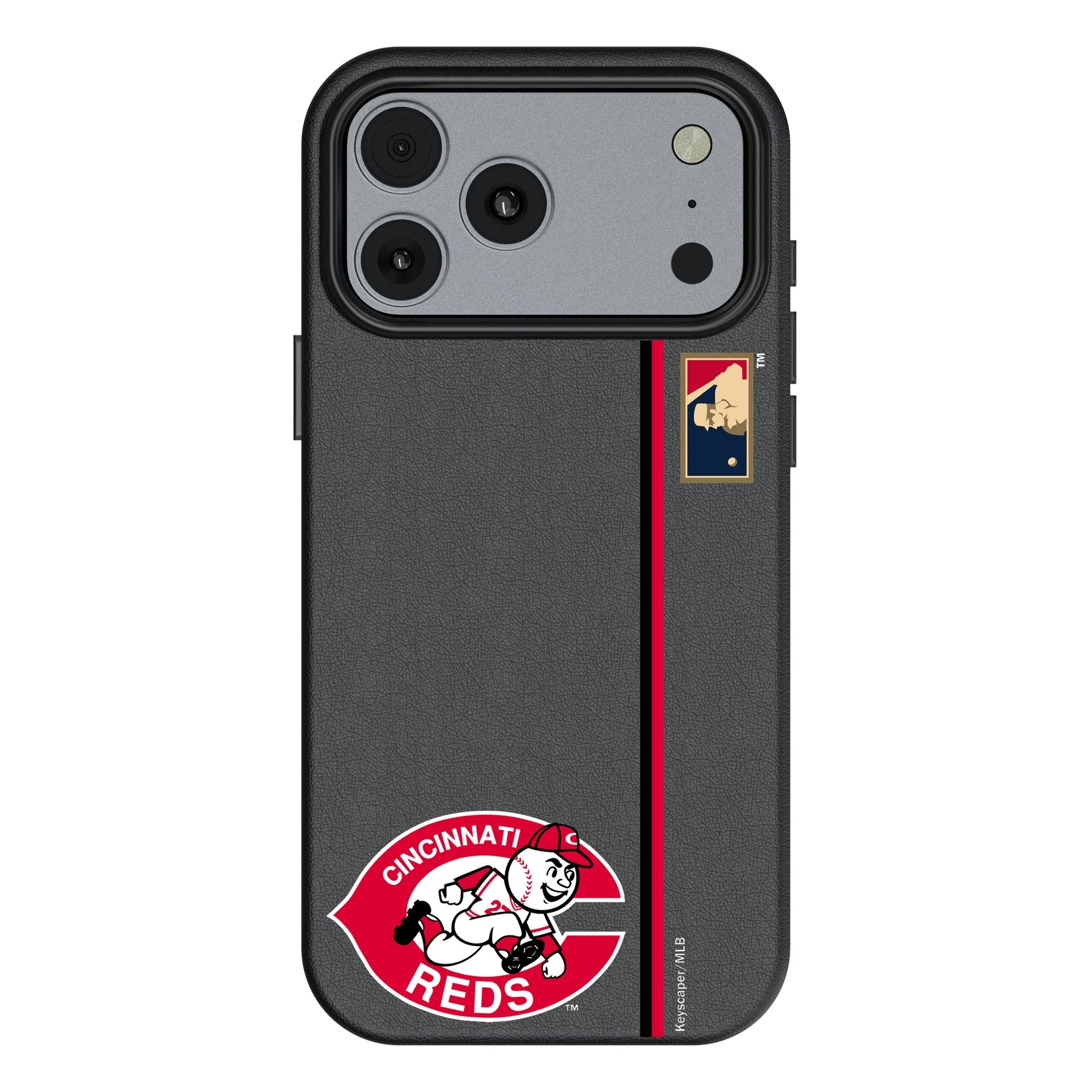 Cincinnati Reds 1974-1992 - Cooperstown Collection Sidebar MagSafe Compatible Phone Case for Apple iPhone 17 Series