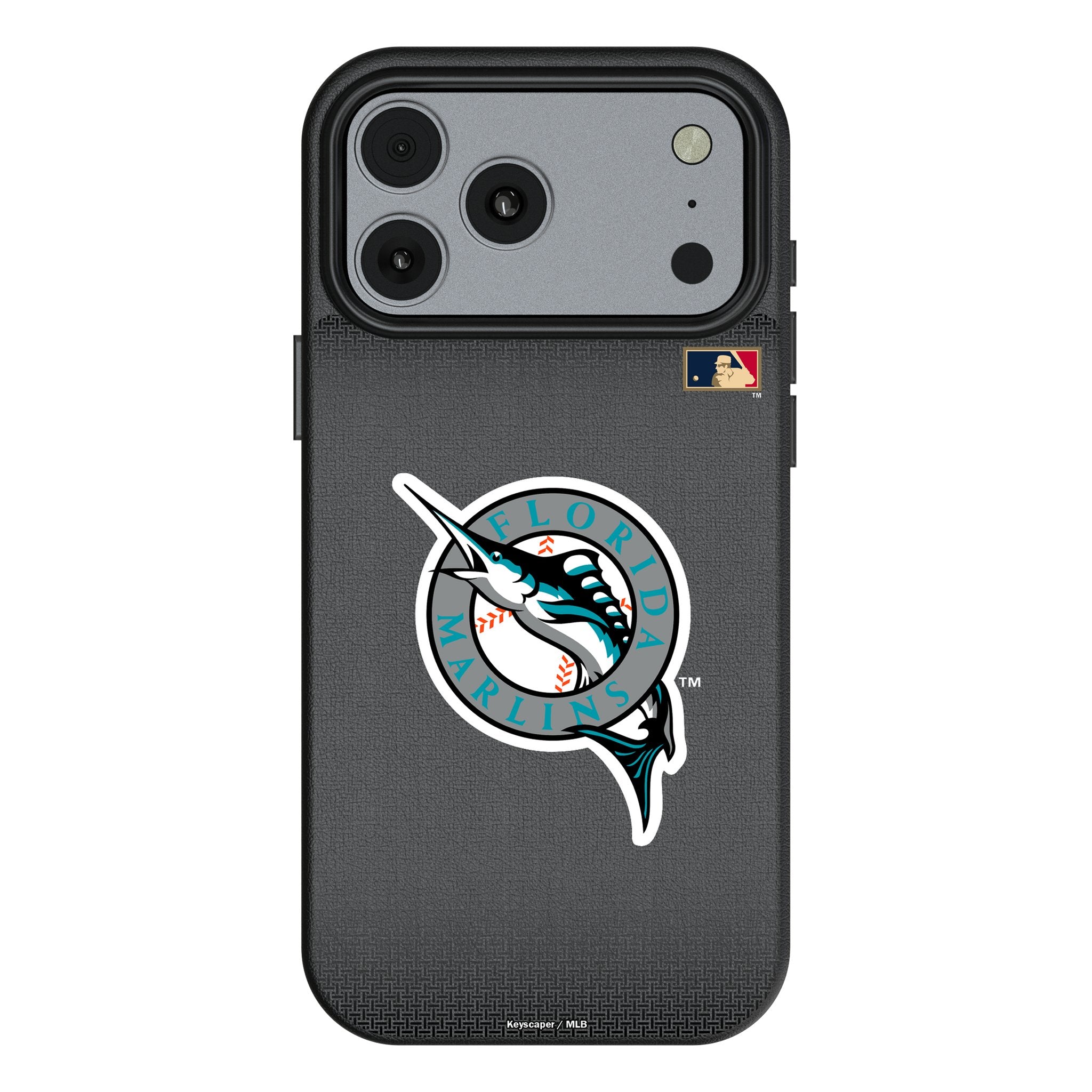 Miami Marlins 1993-2011 - Cooperstown Collection Linen MagSafe Compatible Phone Case for Apple iPhone 17 Series 1