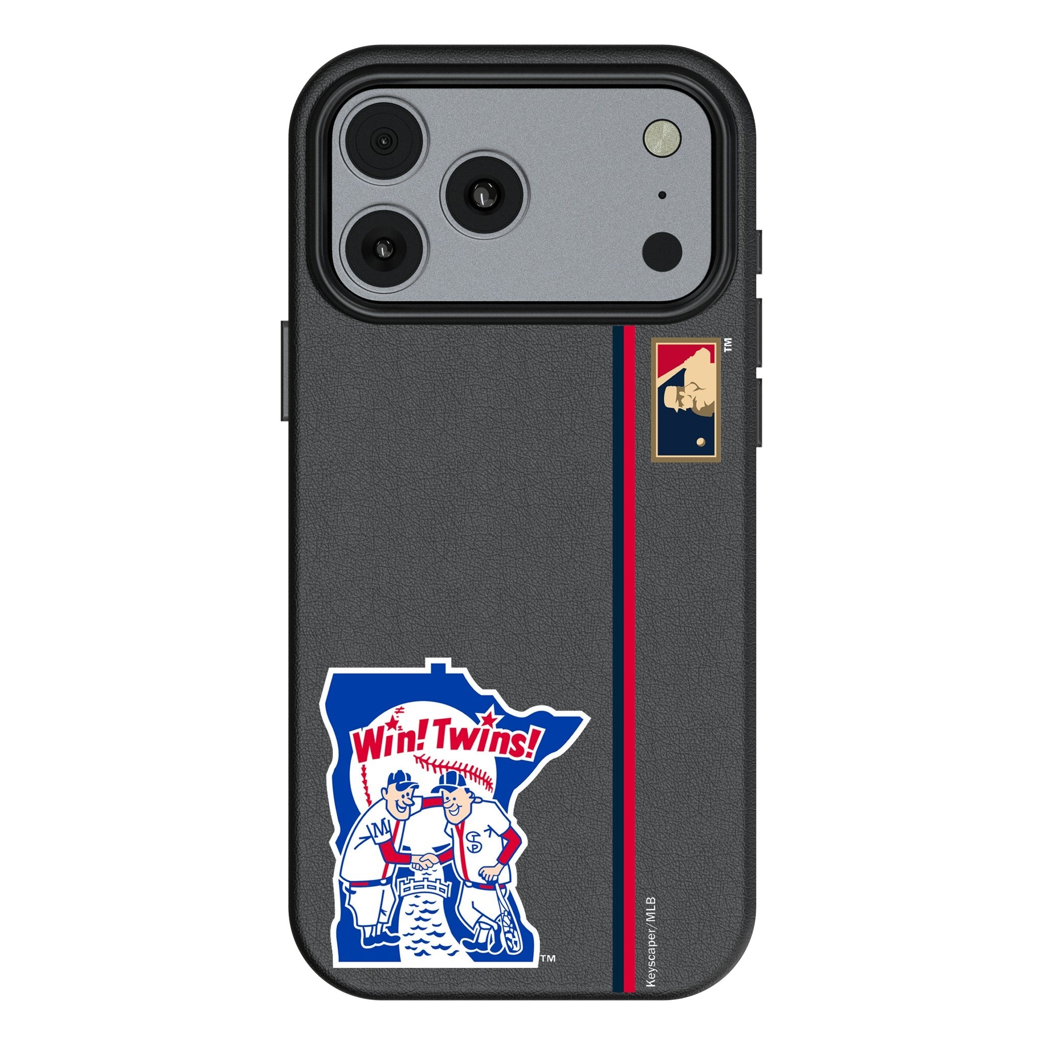 Minnesota Twins 1976-1986 - Cooperstown Collection Sidebar MagSafe Compatible Phone Case for Apple iPhone 17 Series 1