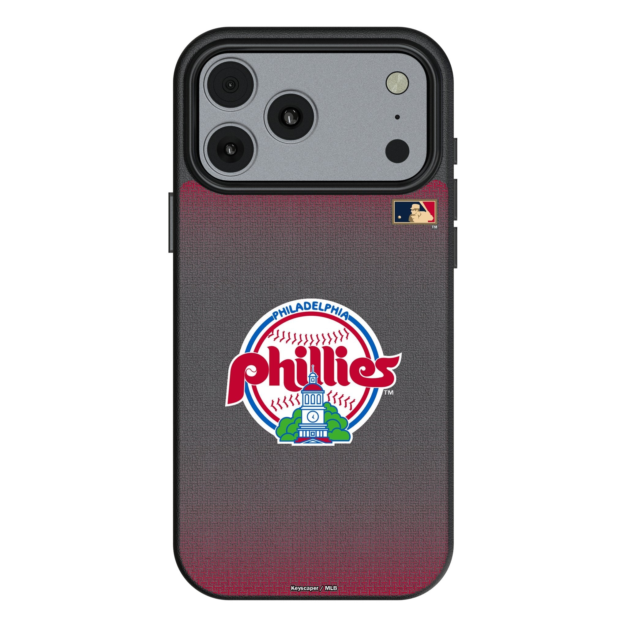 Philadelphia Phillies 1984-1991 - Cooperstown Collection Linen MagSafe Compatible Phone Case for Apple iPhone 17 Series 1