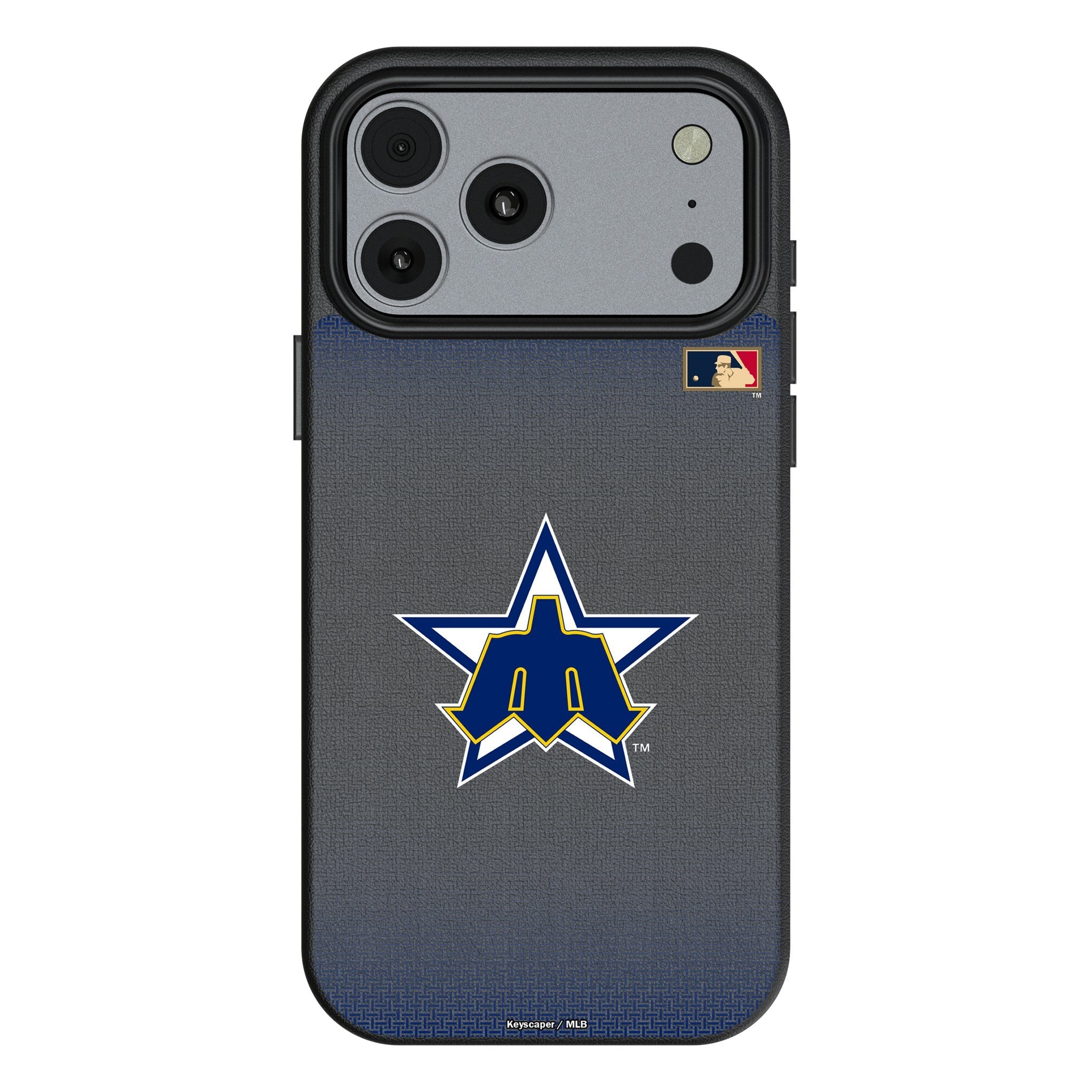 Seattle Mariners 1981-1986 - Cooperstown Collection Linen MagSafe Compatible Phone Case for Apple iPhone 17 Series 1