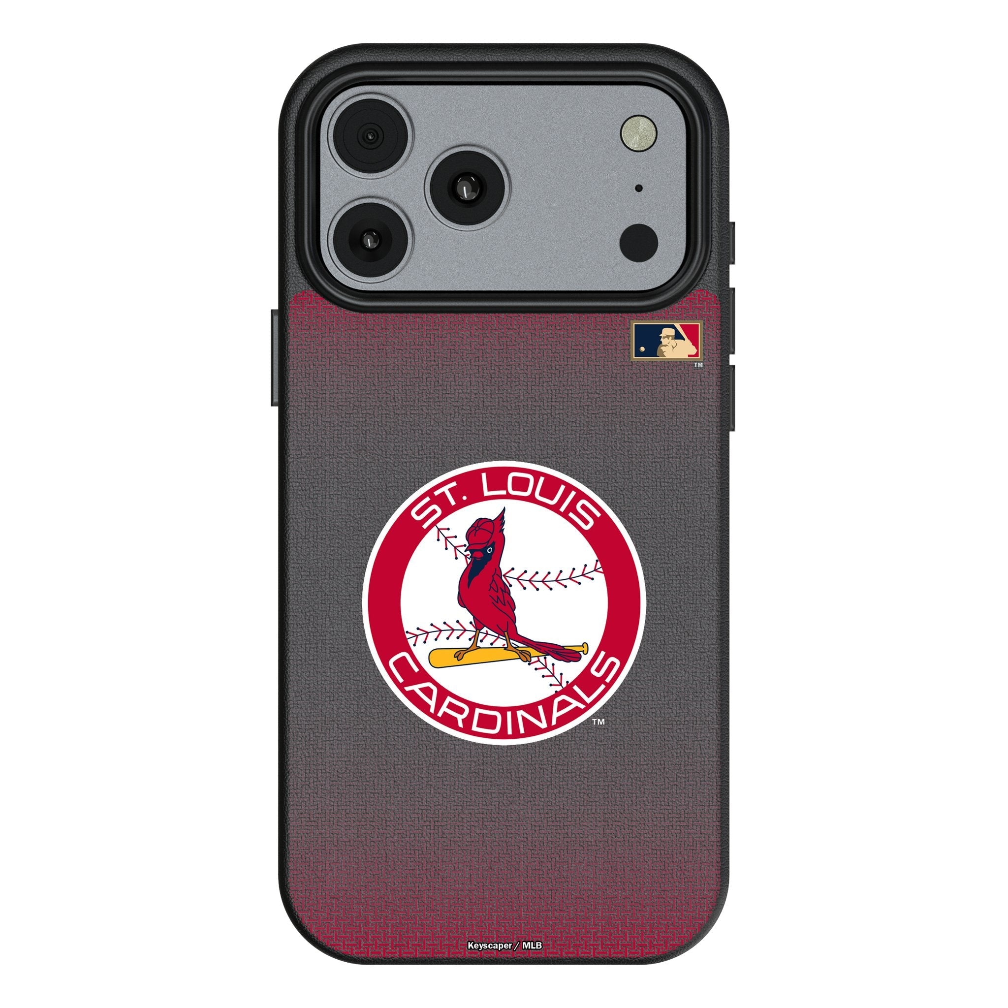 St Louis Cardinals 1966-1997 - Cooperstown Collection Linen MagSafe Compatible Phone Case for Apple iPhone 17 Series 1