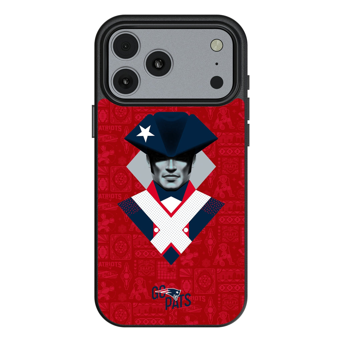 New England Patriots 2024 Edition MagSafe Compatible Phone Case for Apple iPhone 17 Series 1