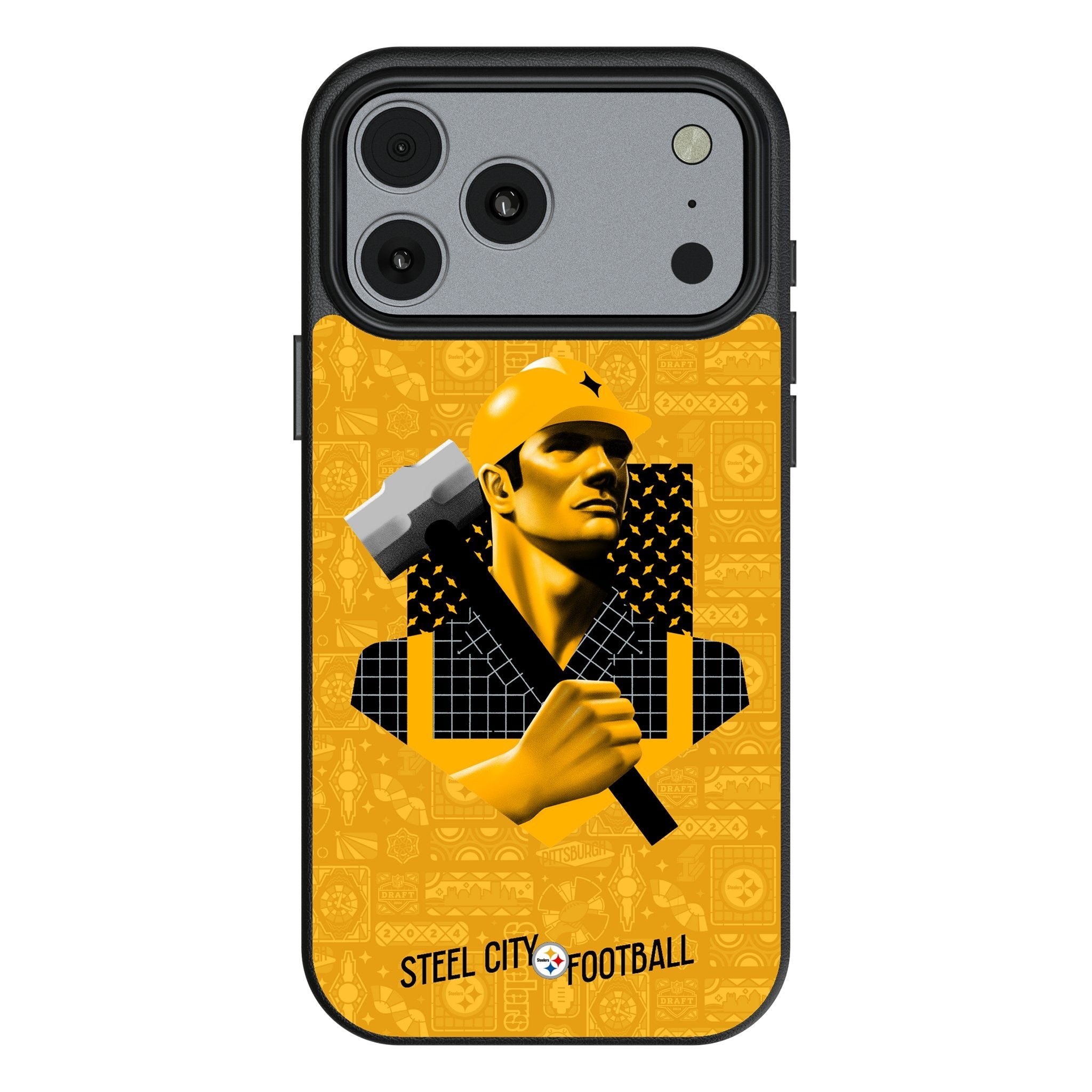 Pittsburgh Steelers 2024 Edition MagSafe Compatible Phone Case for Apple iPhone 17 Series 1