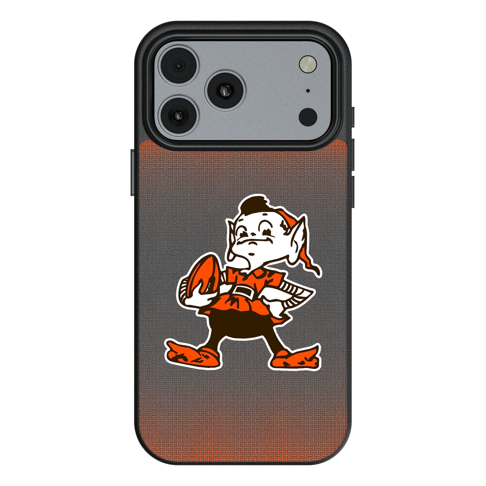 Cleveland Browns Historic Collection Linen MagSafe Compatible Phone Case for Apple iPhone 17 Series