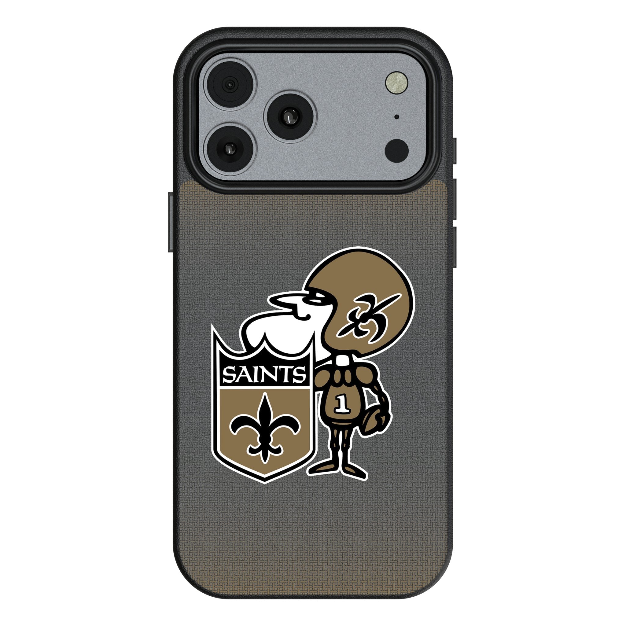New Orleans Saints Historic Collection Linen MagSafe Compatible Phone Case for Apple iPhone 17 Series 1