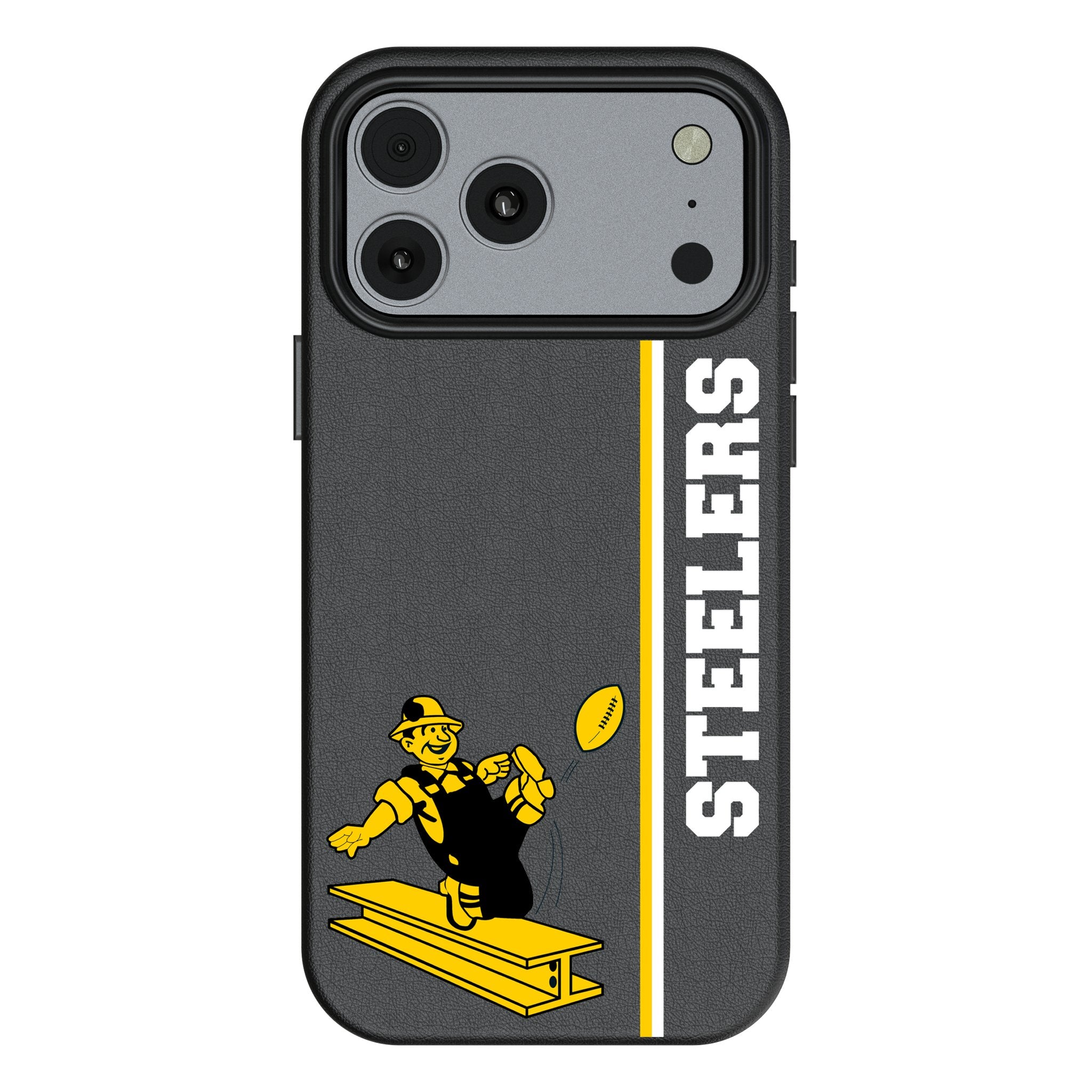 Pittsburgh Steelers 1961 Historic Collection Sidebar MagSafe Compatible Phone Case for Apple iPhone 17 Series