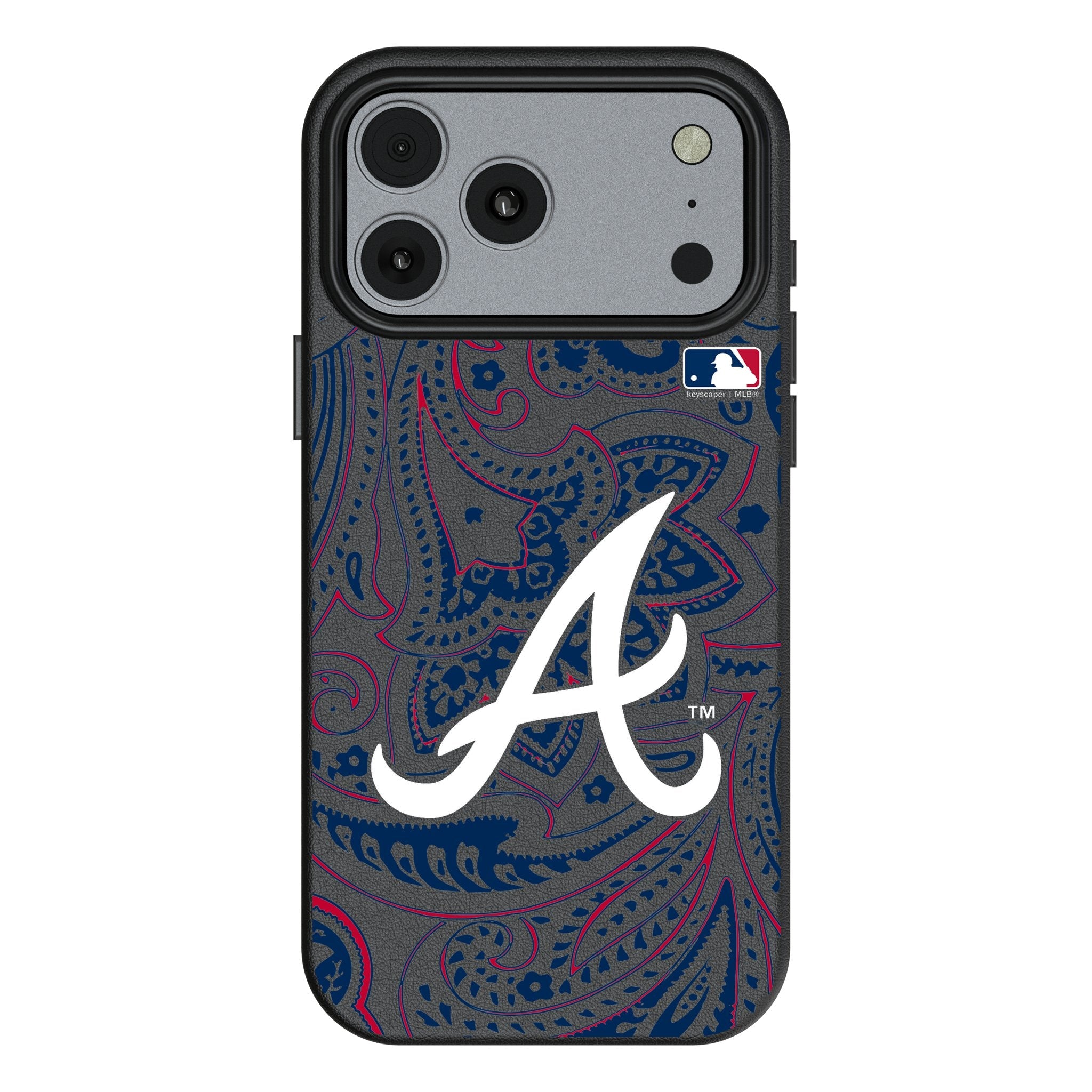 Atlanta Braves Paisley MagSafe Compatible Phone Case for Apple iPhone 17 Series 1