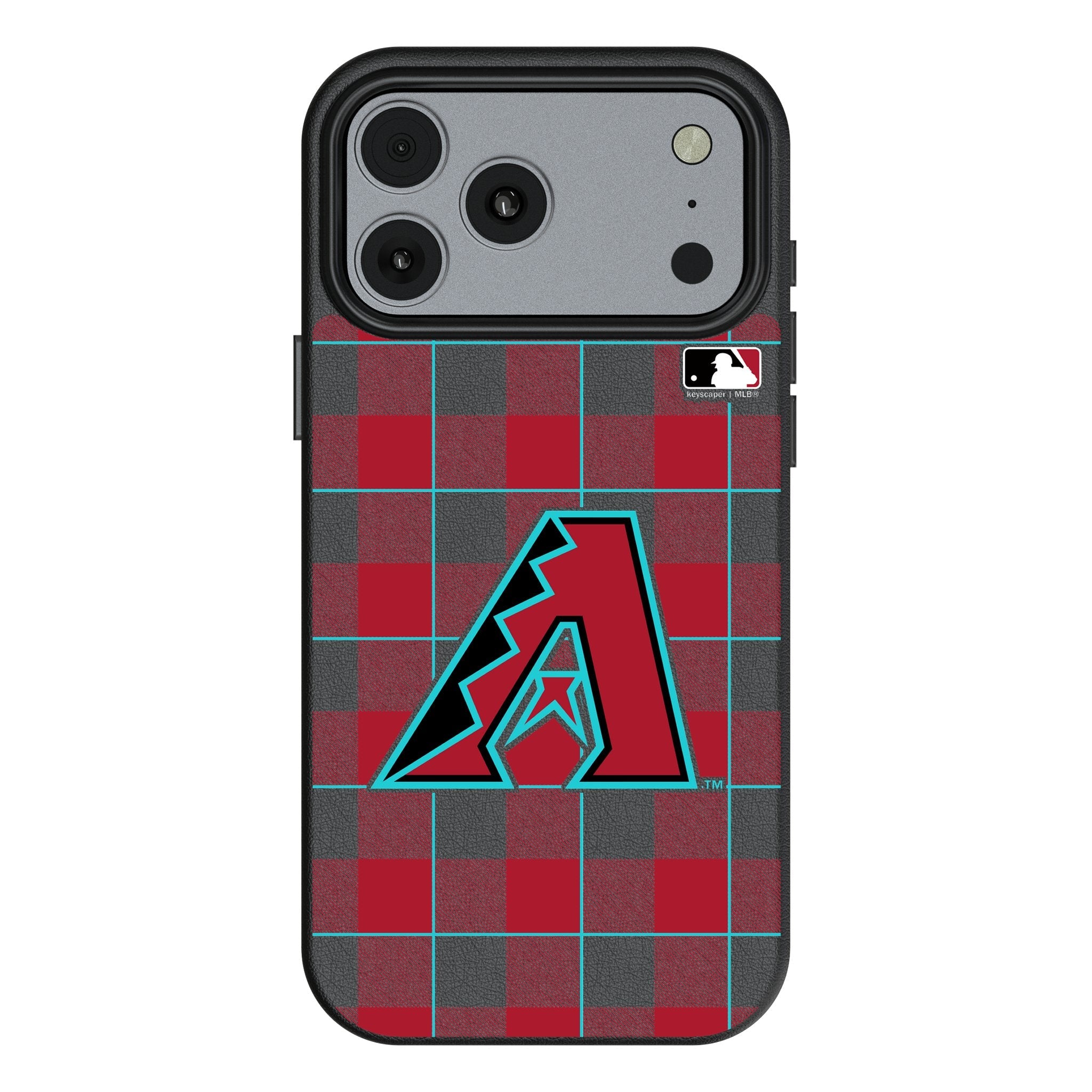 Arizona Diamondbacks Plaid MagSafe Compatible Phone Case for Apple iPhone 17 Series 1