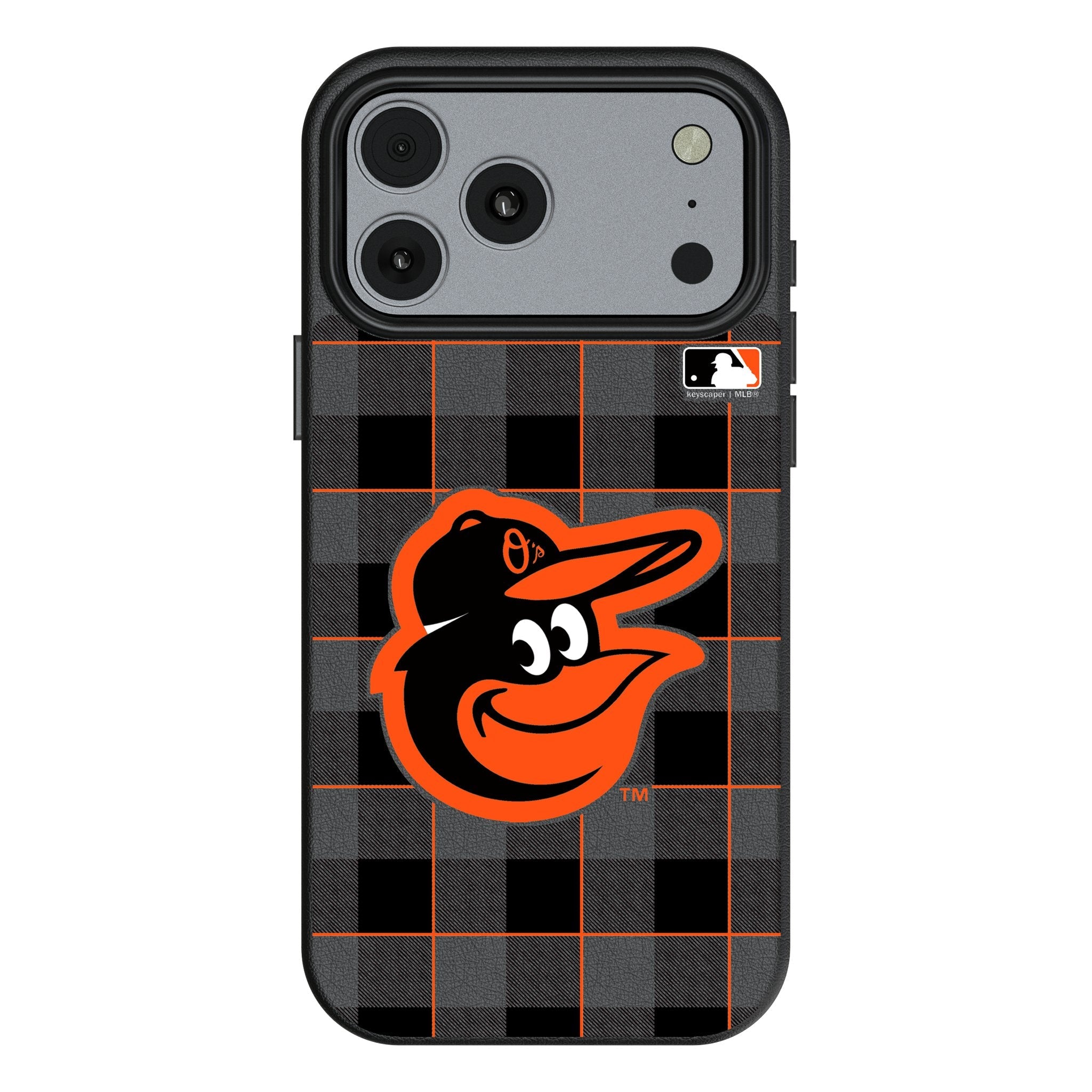 Baltimore Orioles Plaid MagSafe Compatible Phone Case for Apple iPhone 17 Series