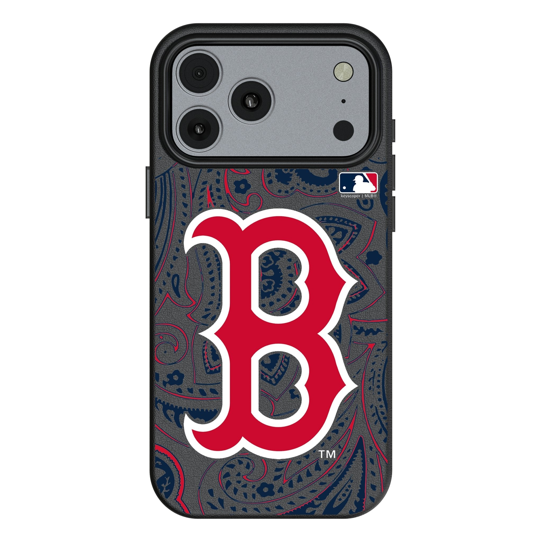 Boston Red Sox Paisley MagSafe Compatible Phone Case for Apple iPhone 17 Series
