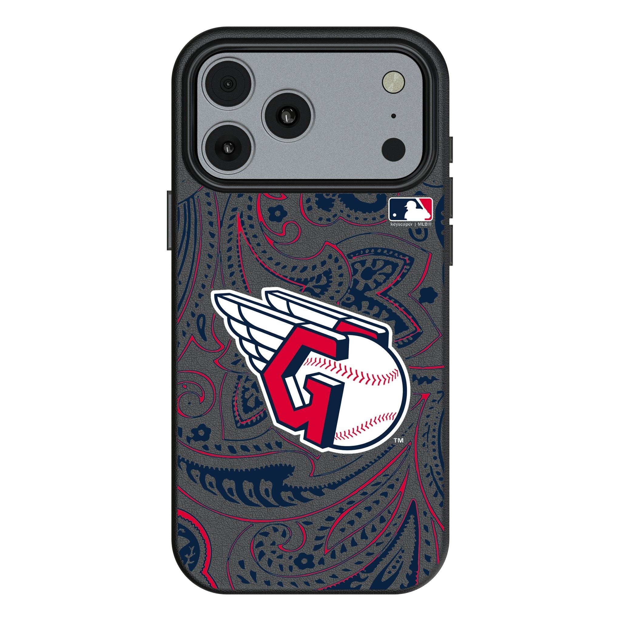Cleveland Guardians Paisley MagSafe Compatible Phone Case for Apple iPhone 17 Series