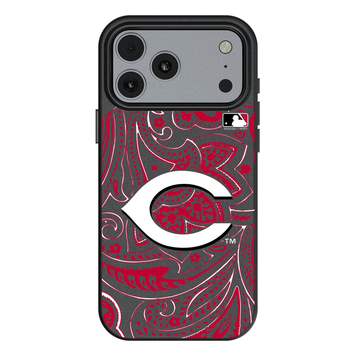 Cincinnati Reds Paisley MagSafe Compatible Phone Case for Apple iPhone 17 Series