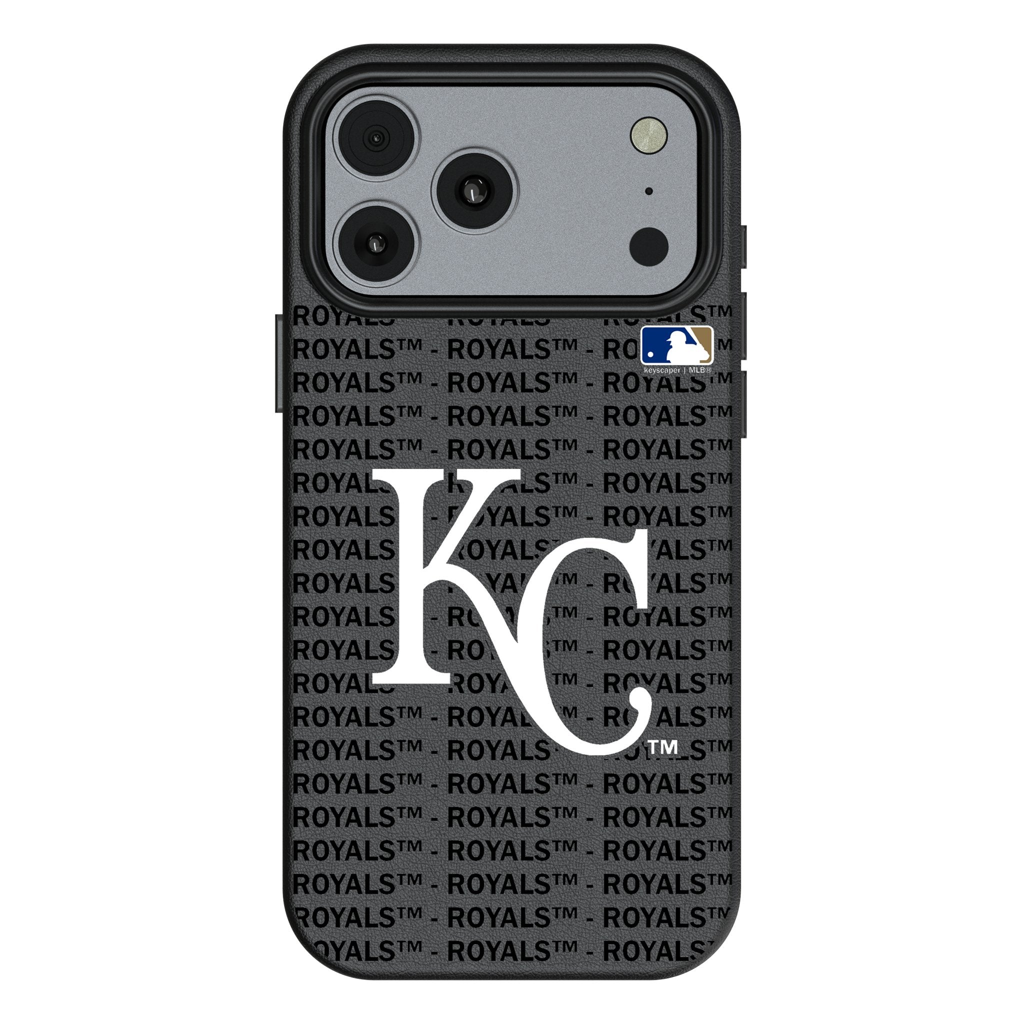 Kansas City Royals Text Backdrop MagSafe Compatible Phone Case for Apple iPhone 17 Series