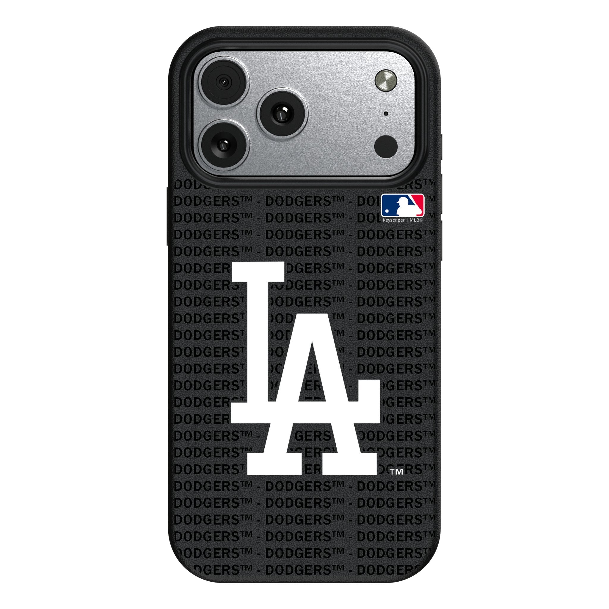 LA Dodgers Text Backdrop MagSafe Compatible Phone Case for Apple iPhone 17 Series 1