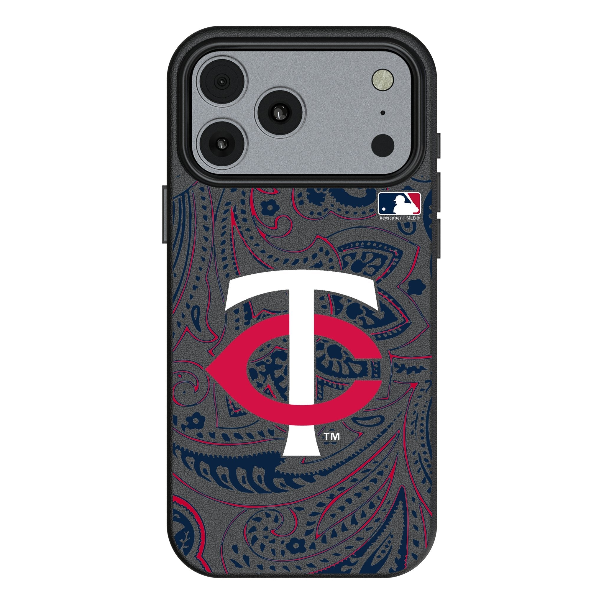 Minnesota Twins Paisley MagSafe Compatible Phone Case for Apple iPhone 17 Series 1