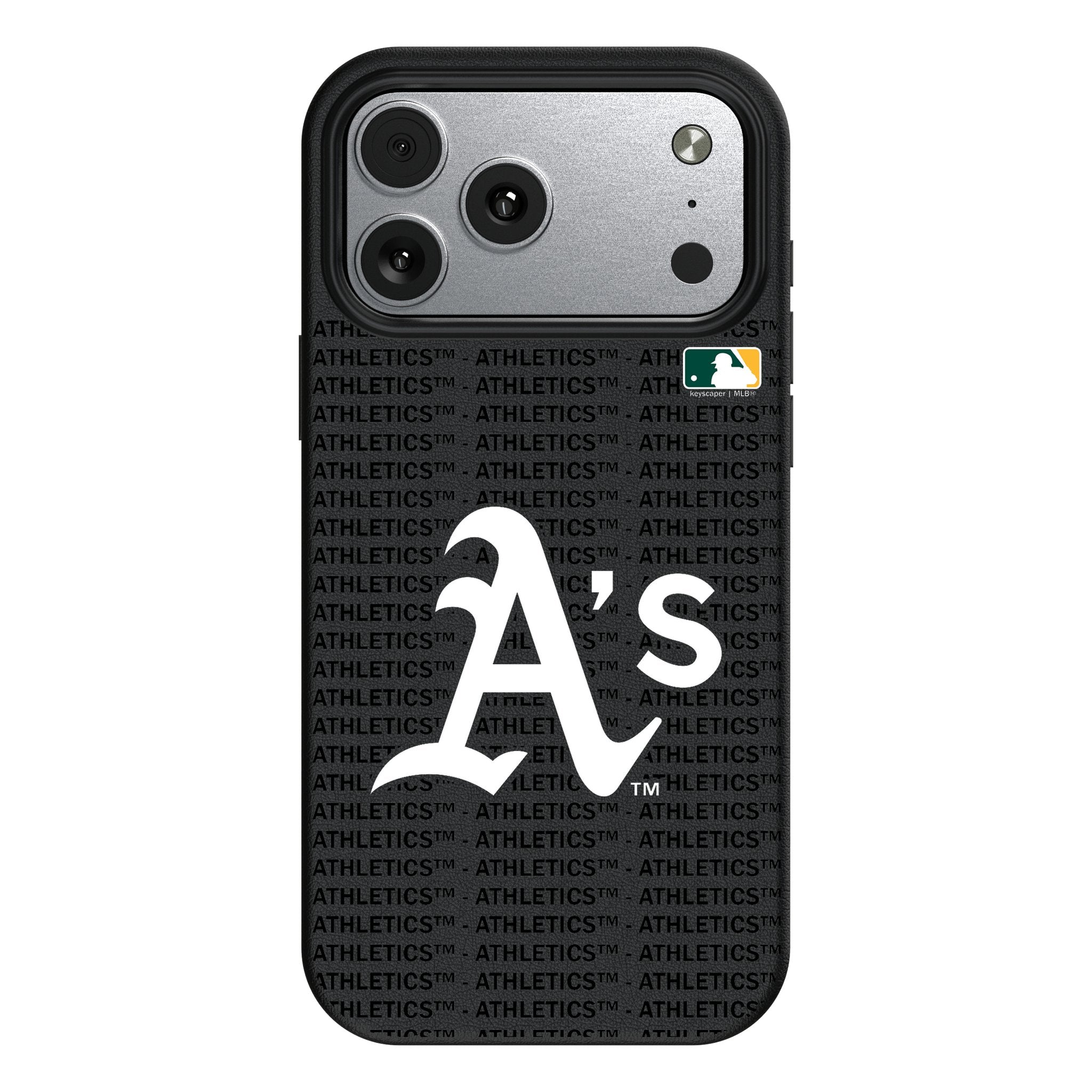 Oakland Athletics Text Backdrop MagSafe Compatible Phone Case for Apple iPhone 17 Series 1