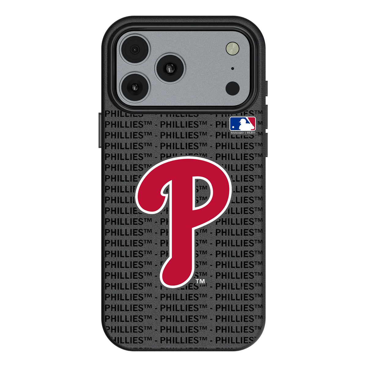 Philadelphia Phillies Text Backdrop MagSafe Compatible Phone Case for Apple iPhone 17 Series