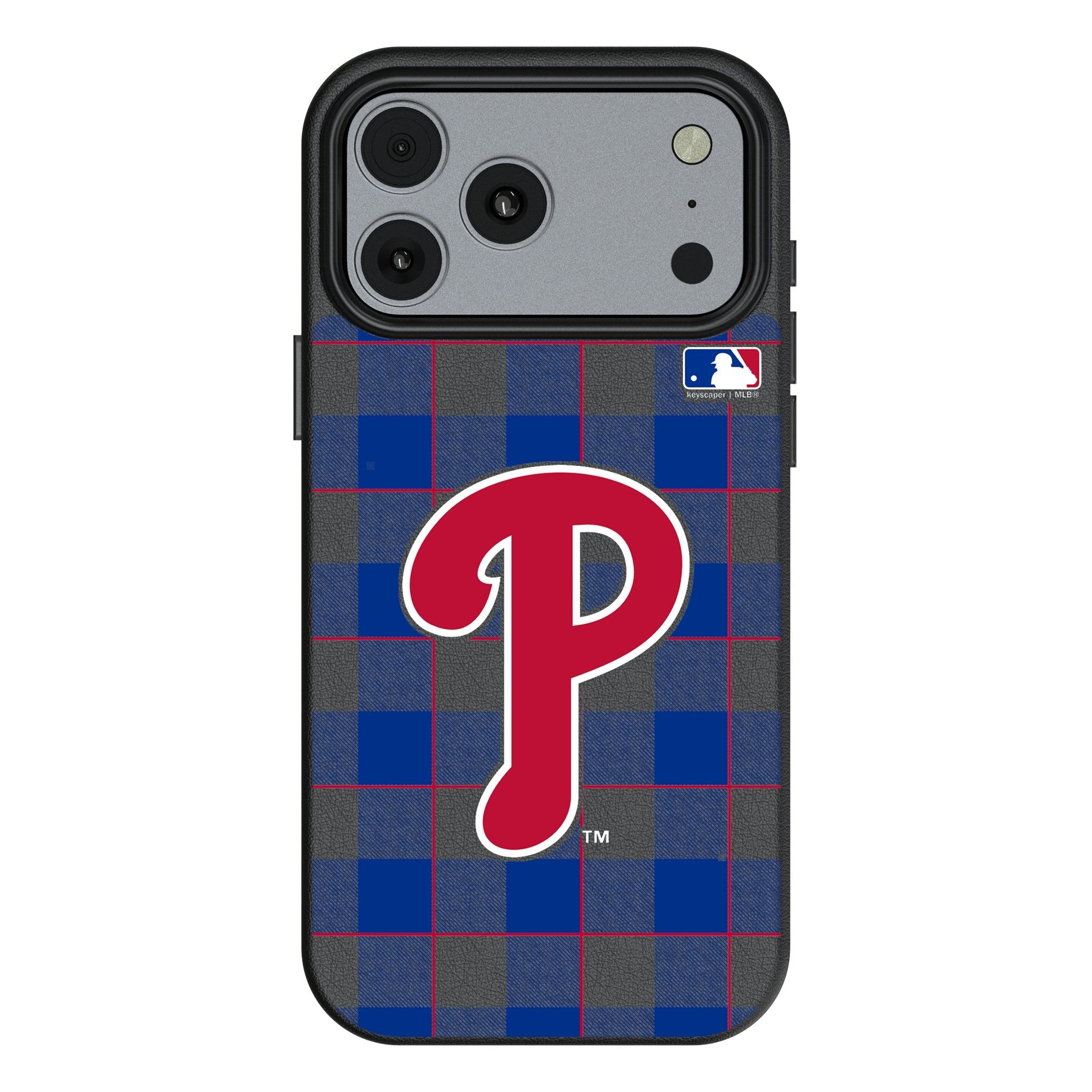 Philadelphia Phillies Plaid MagSafe Compatible Phone Case for Apple iPhone 17 Series