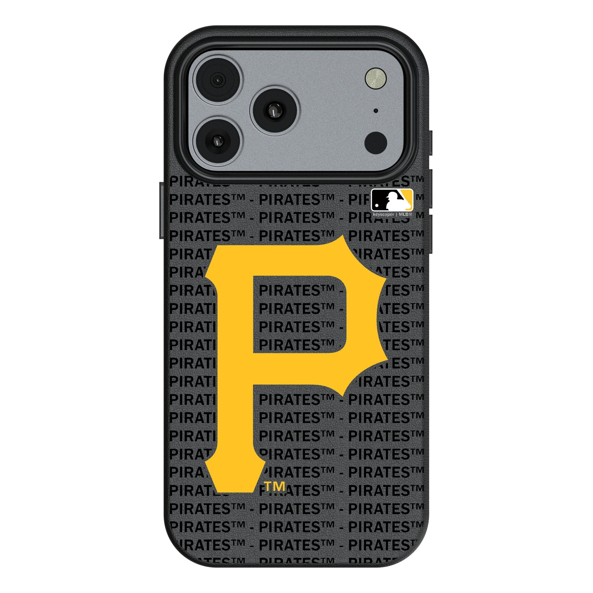 Pittsburgh Pirates Text Backdrop MagSafe Compatible Phone Case for Apple iPhone 17 Series 1