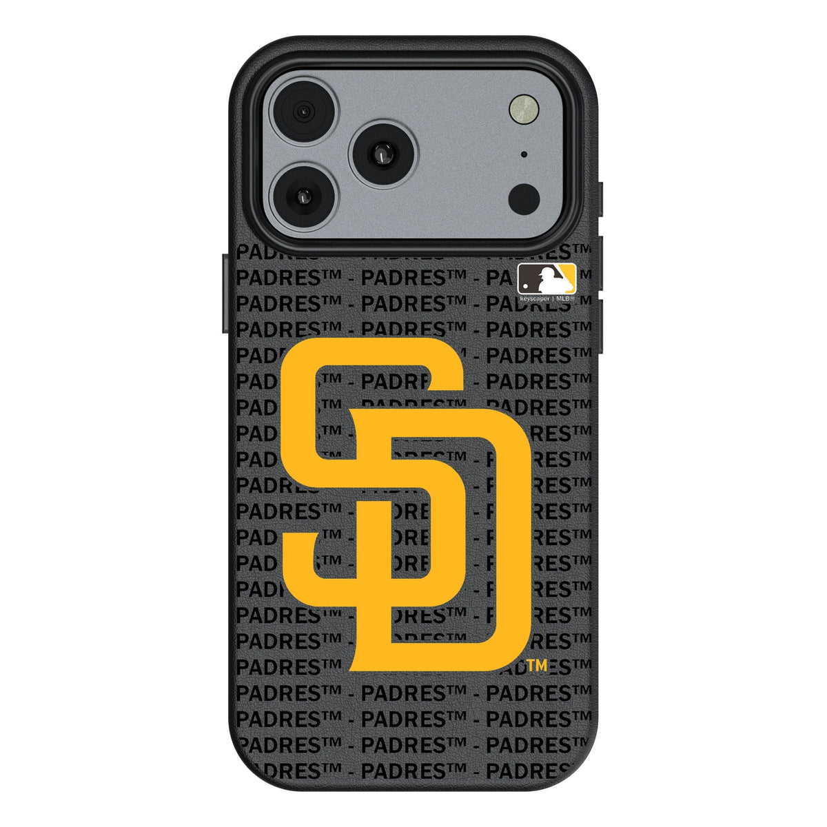 San Diego Padres Text Backdrop MagSafe Compatible Phone Case for Apple iPhone 17 Series 1